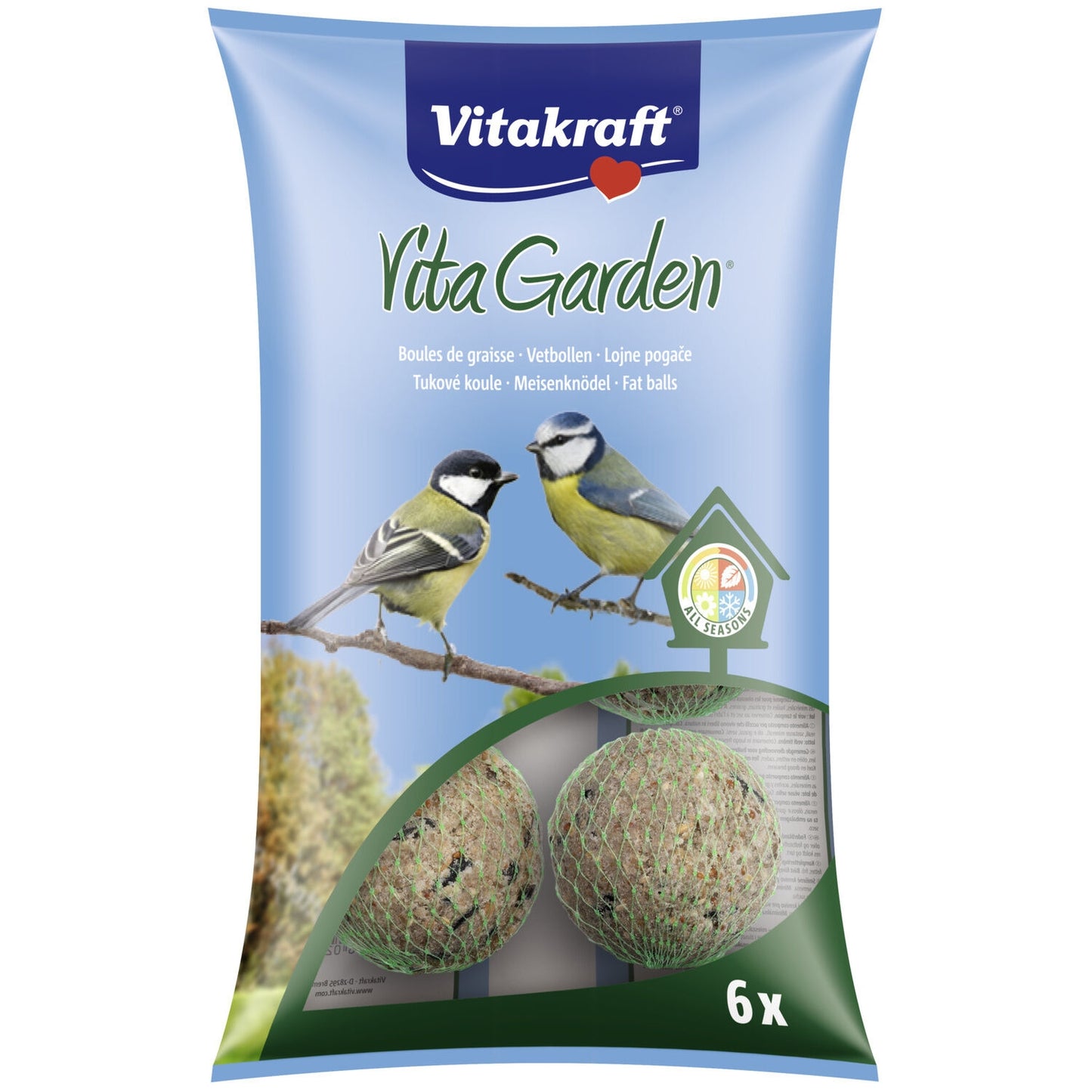 Boules de Graisse pour les Oiseaux VITAKRAFT