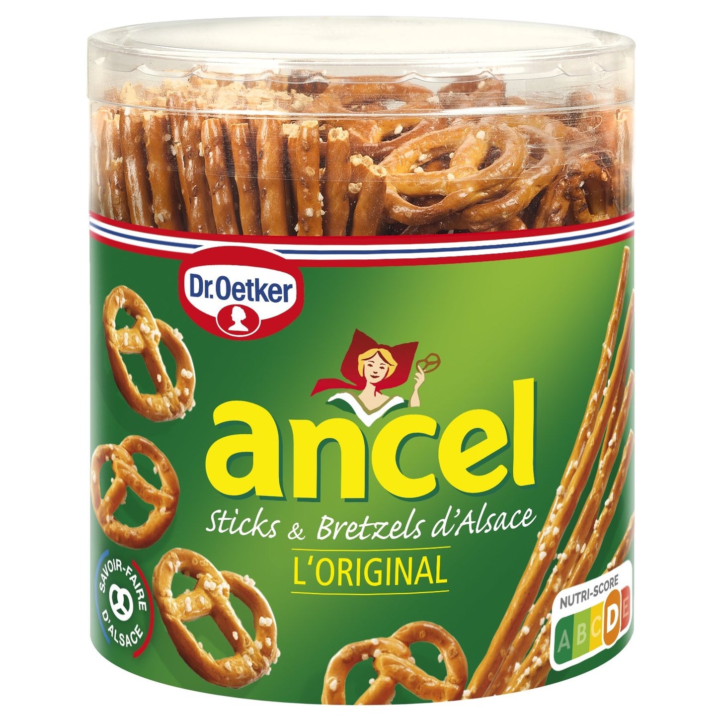 Biscuits Apéritifs Sticks Bretzels Original ANCEL la boite de 300 g