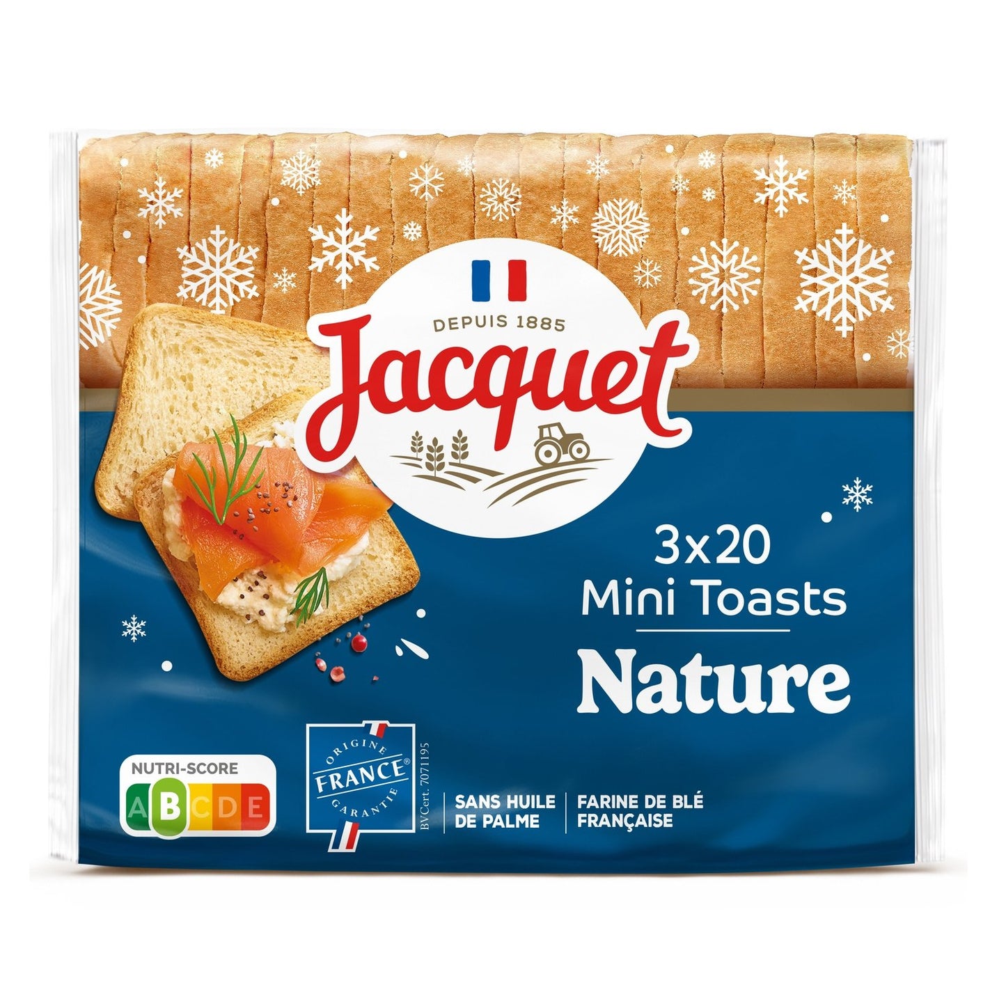 JACQUET Mini Plain Toasts