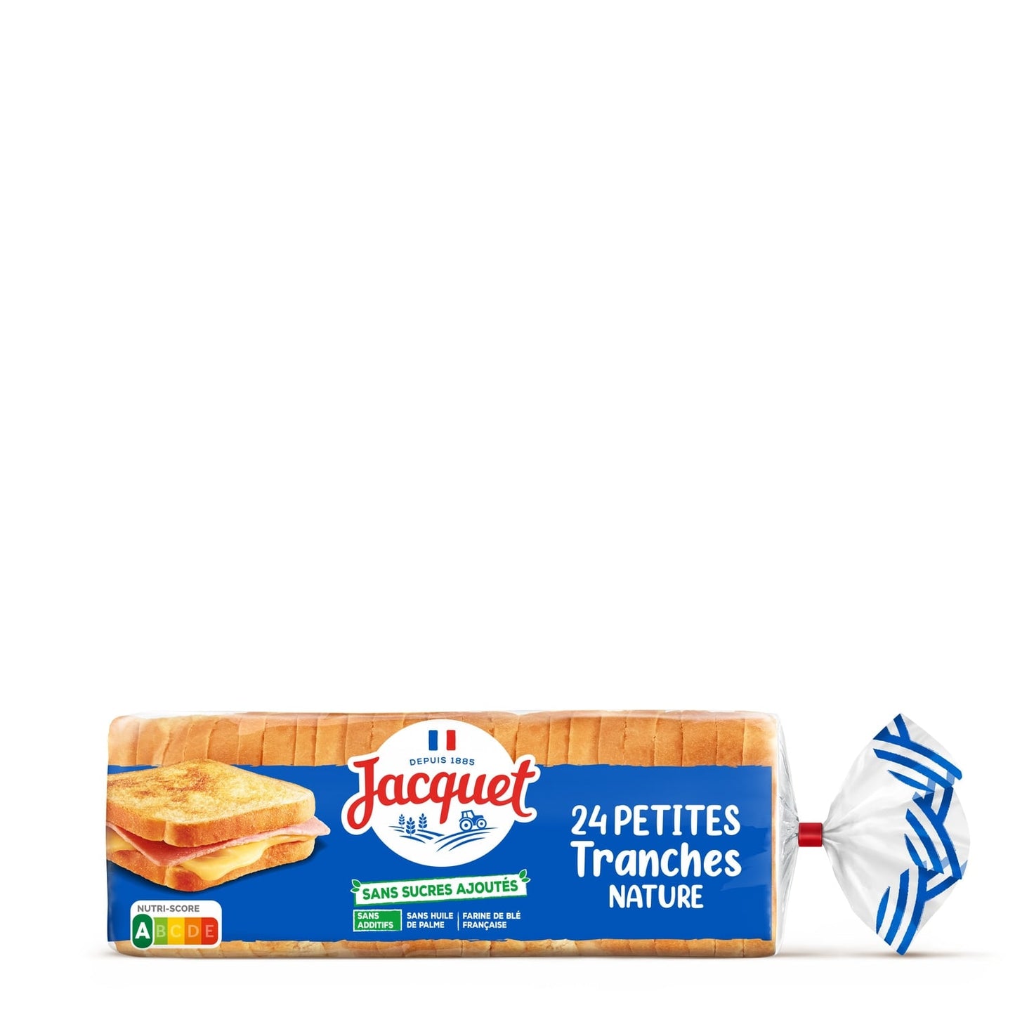 Pain de Mie Petites tranches Nature Sans sucres ajoutés JACQUET