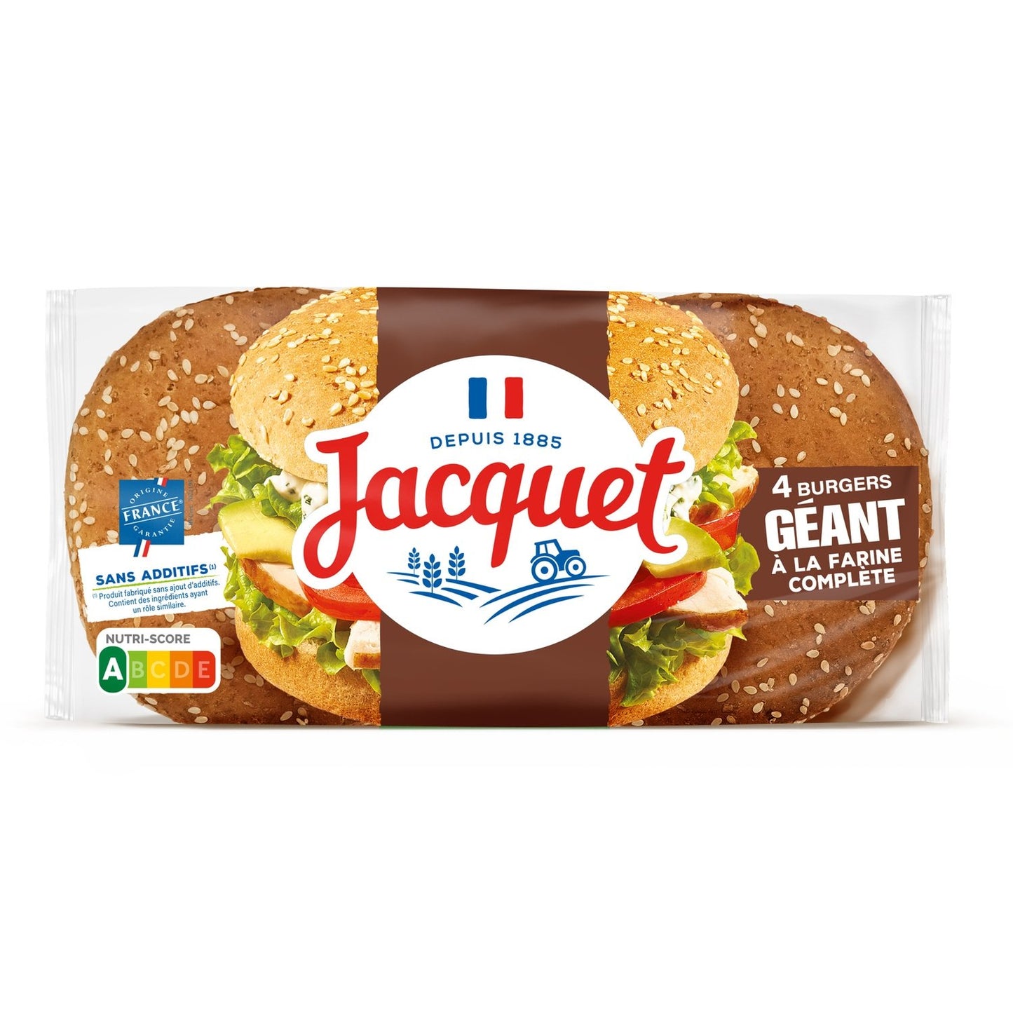 JACQUET Complete Burger Bread