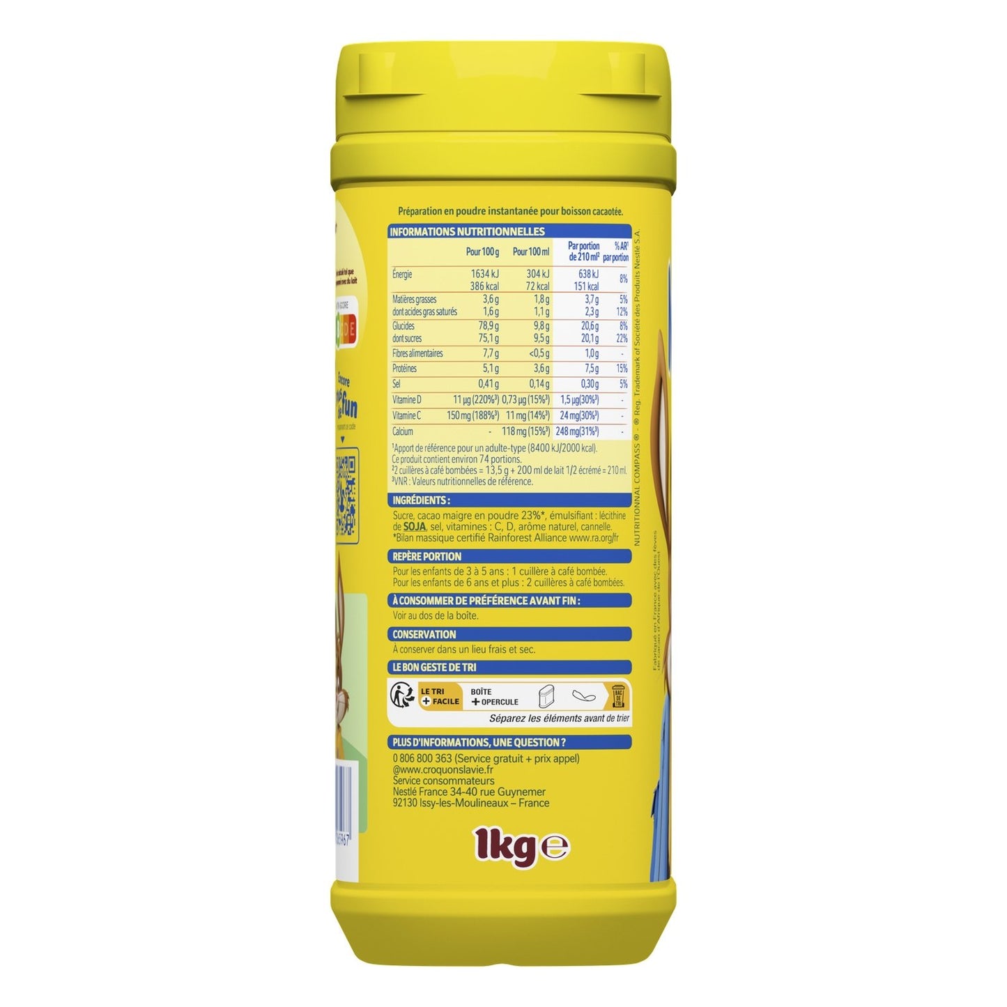 Nesquik Schokoladenpulver NESTLE