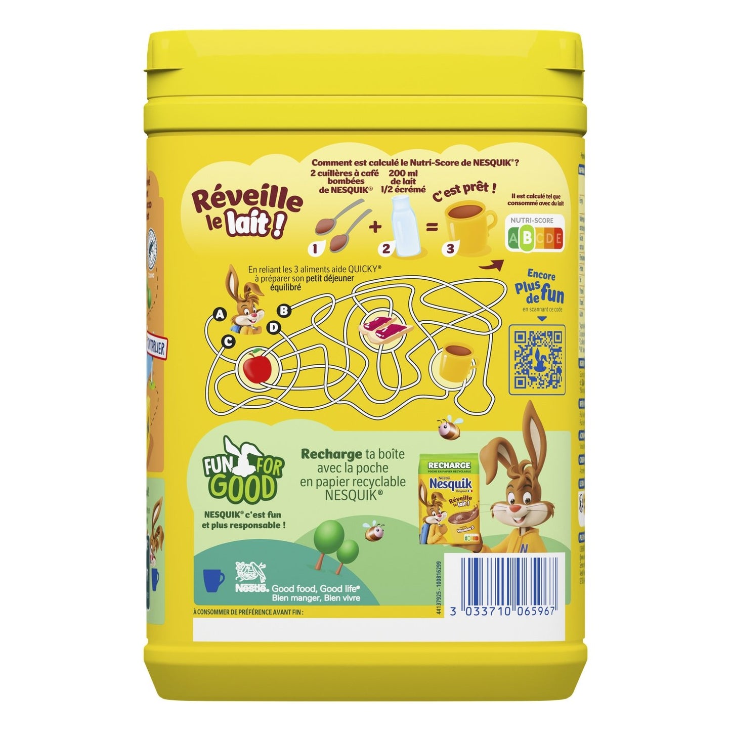 Nesquik Schokoladenpulver NESTLE