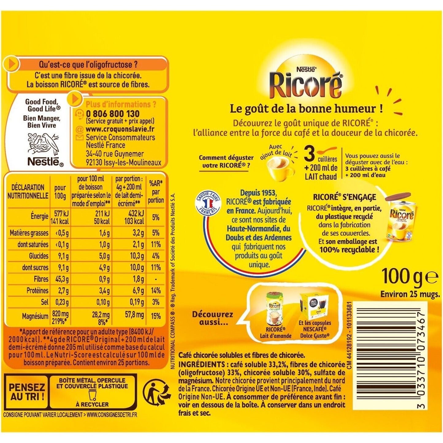 RICORE Original löslicher Chicorée
