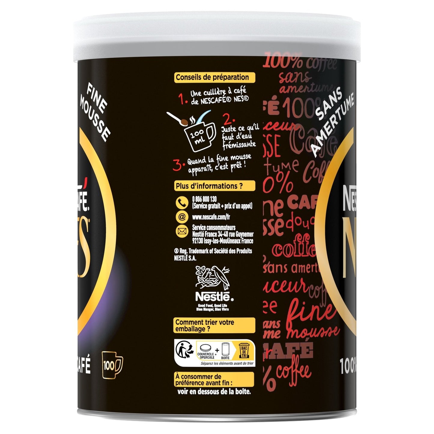 NESCAFE 100 % Robusta-löslicher Kaffee