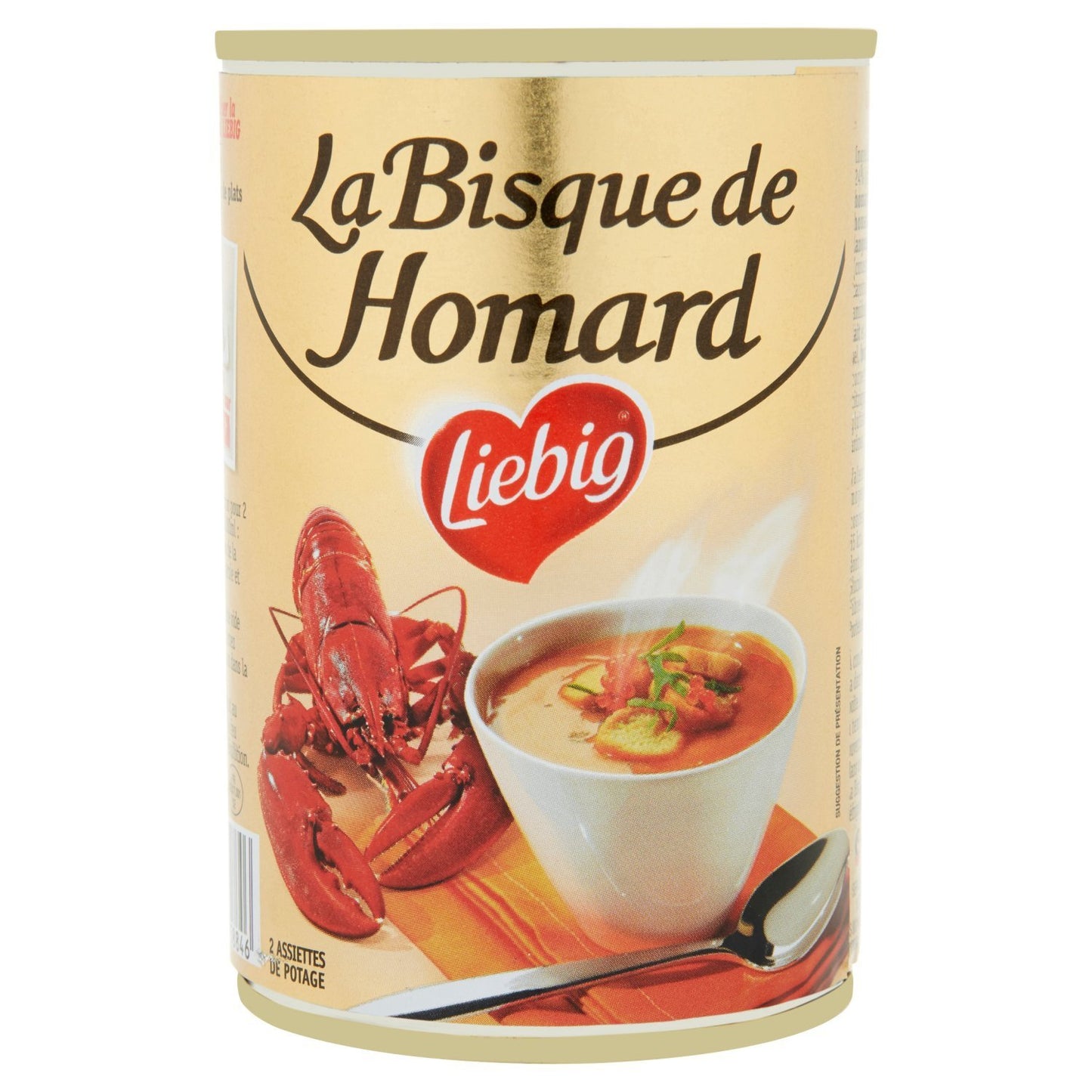 Hummerbiskuit-Velouté Hummer, Langustinen, Krabben LIEBIG