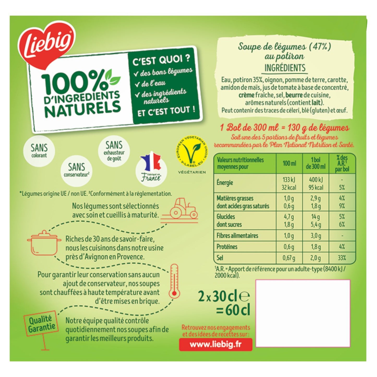 LIEBIG Cremige Kürbis-Velouté-Suppe