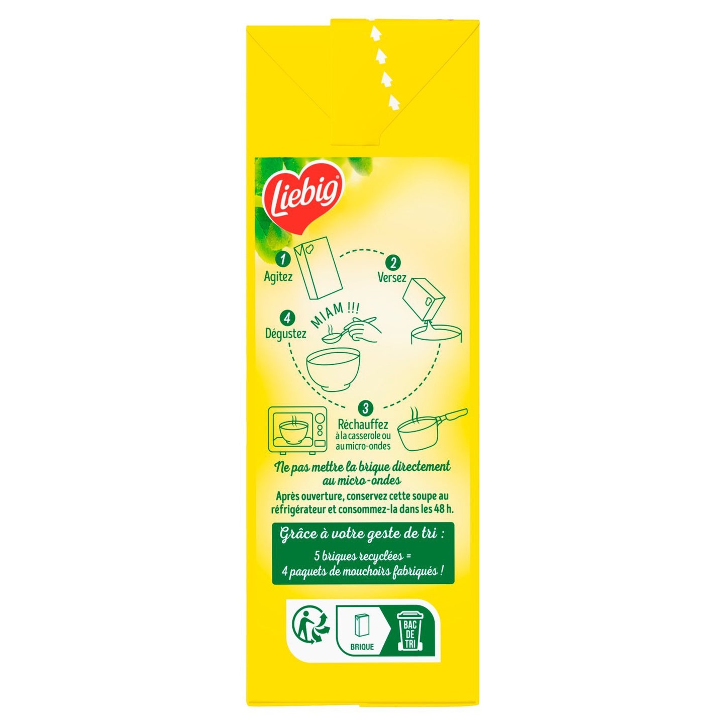 LIEBIG 10 Gemüse-Crème-fraîche-Cremesuppe