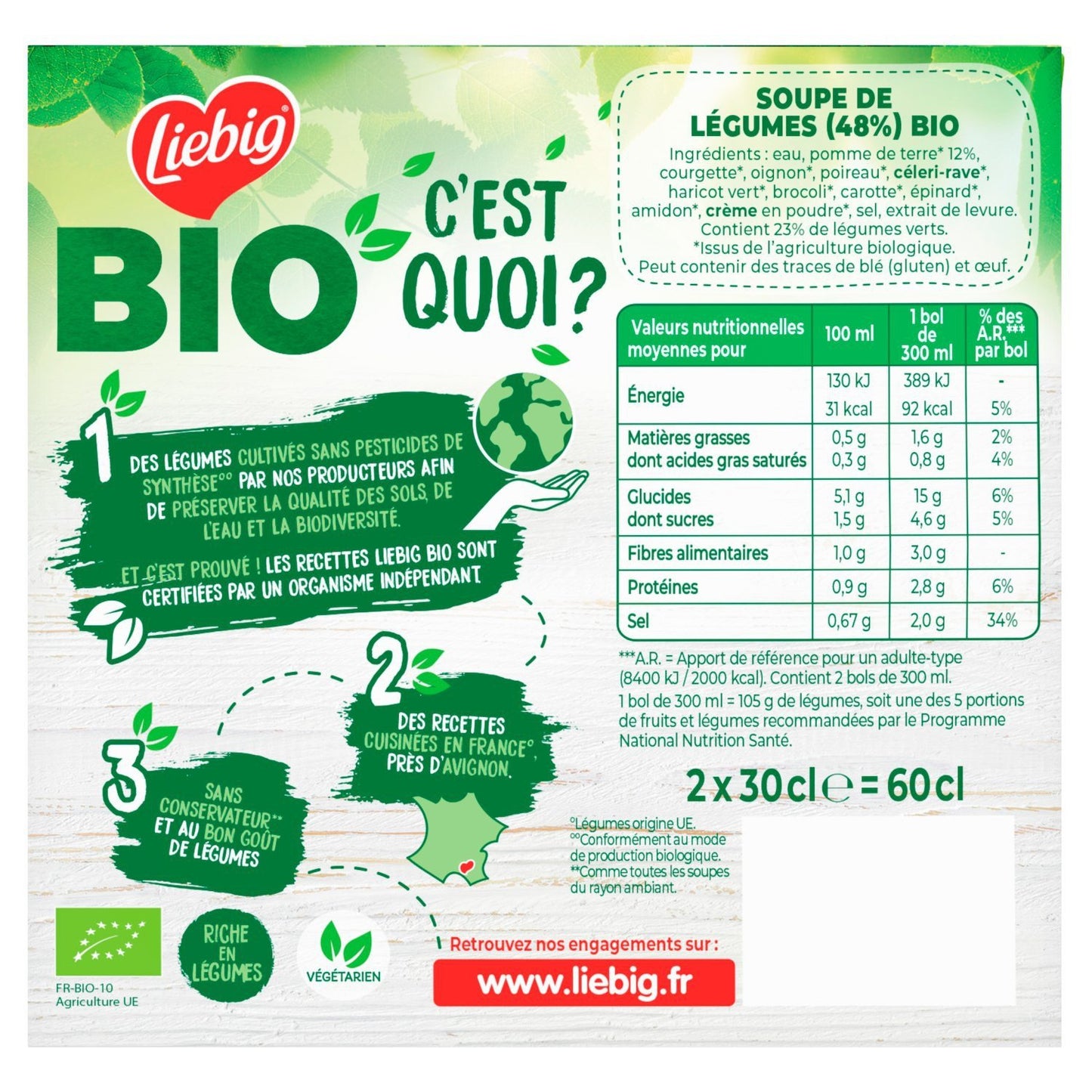 LIEBIG Bio Grüne Gemüsesuppe
