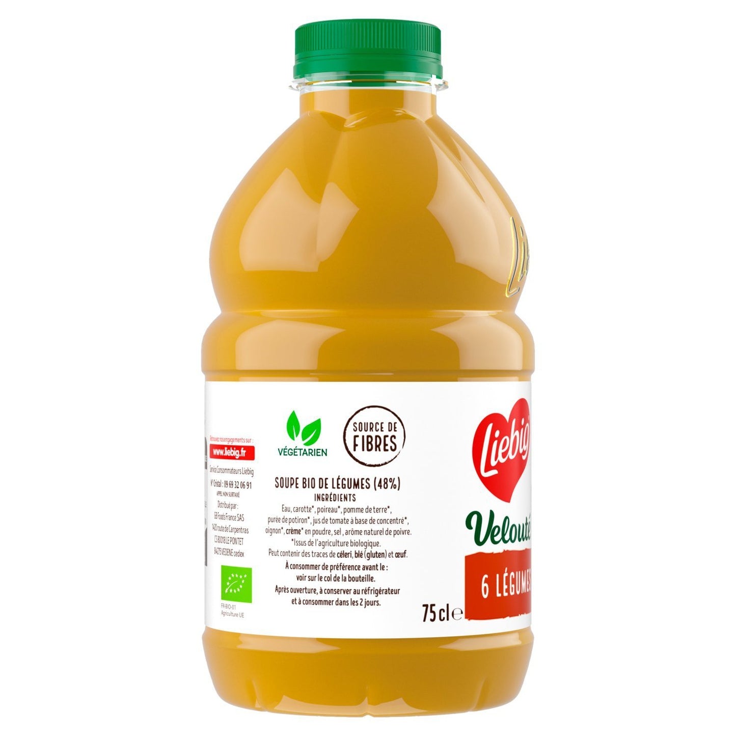 LIEBIG Bio Karotten-Kürbis-Tomaten-Velouté-Suppe
