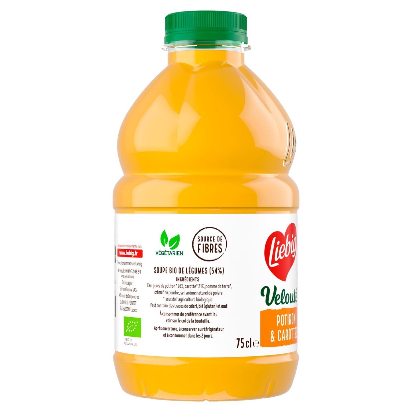LIEBIG Bio Kürbis-Karotten-Velouté-Suppe
