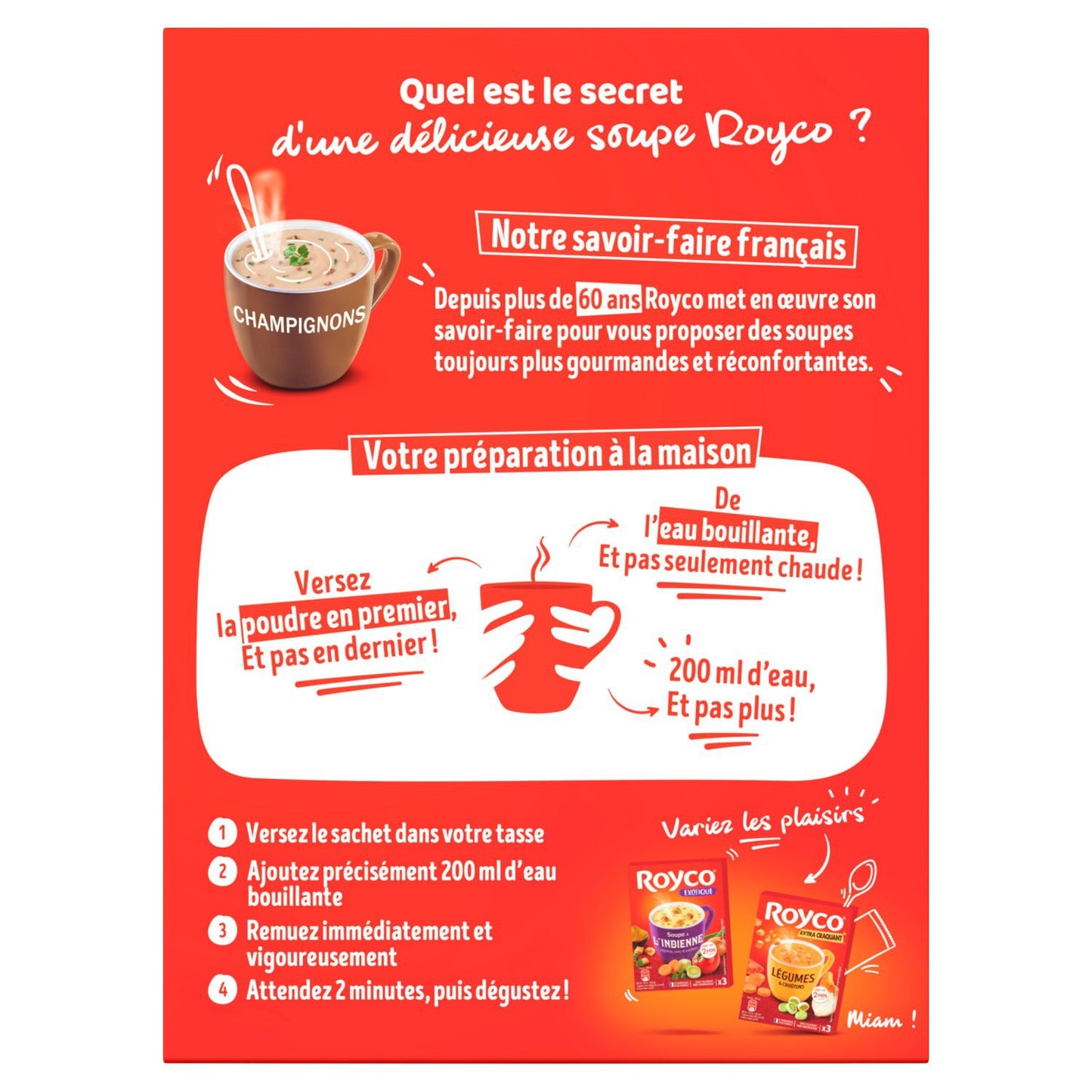 ROYCO Champignoncremesuppe