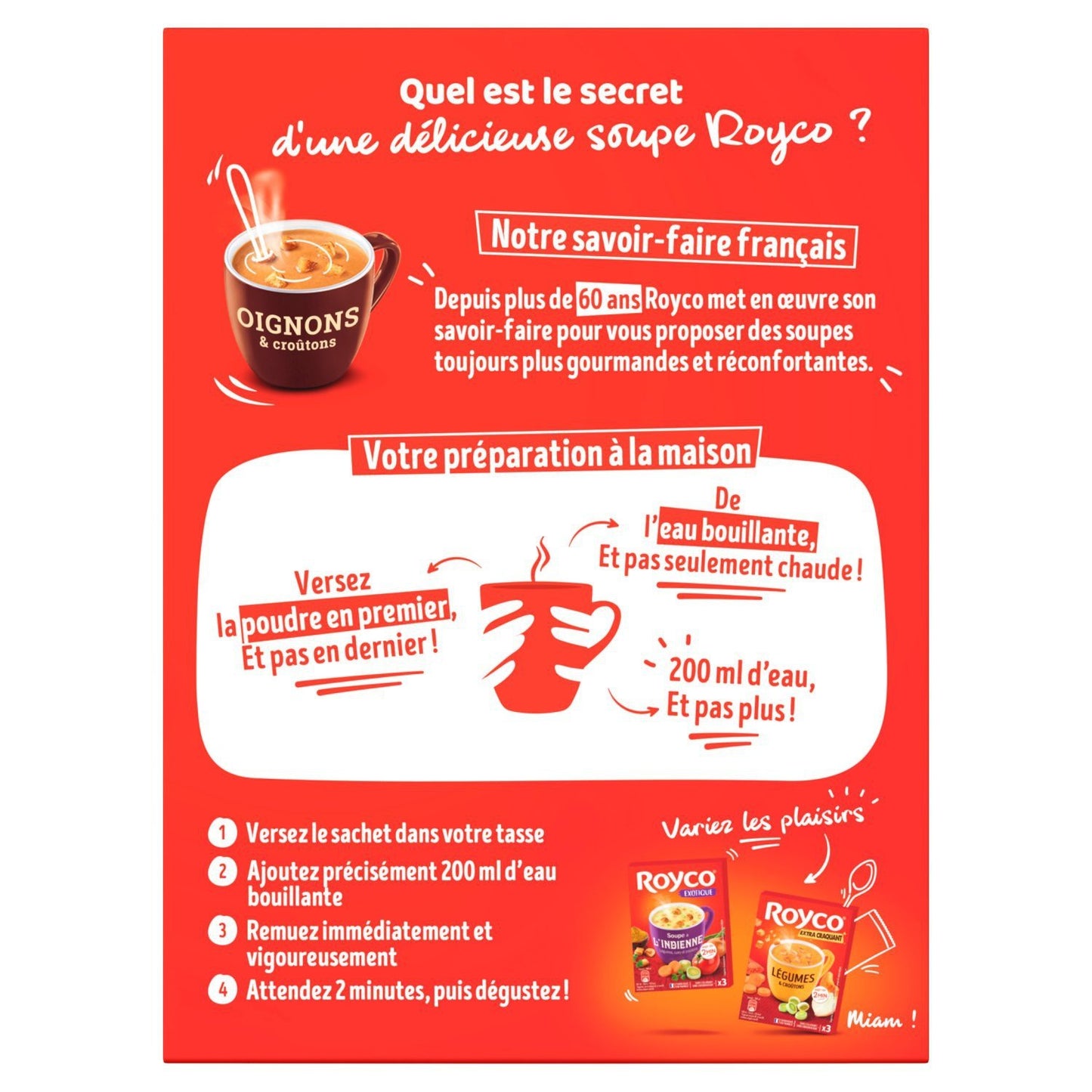 ROYCO Dehydrated Onion Croutons Soup
