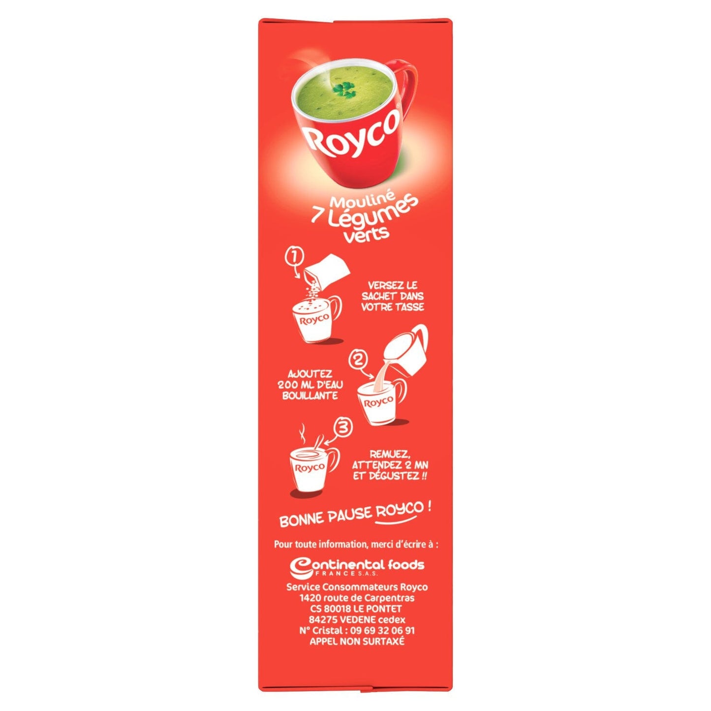 ROYCO Dehydrated Soup with 7 Green Vegetables