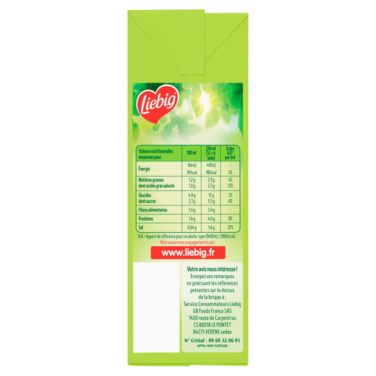 LIEBIG Organic Coral Lentil Soup with Coconut Milk and Curry