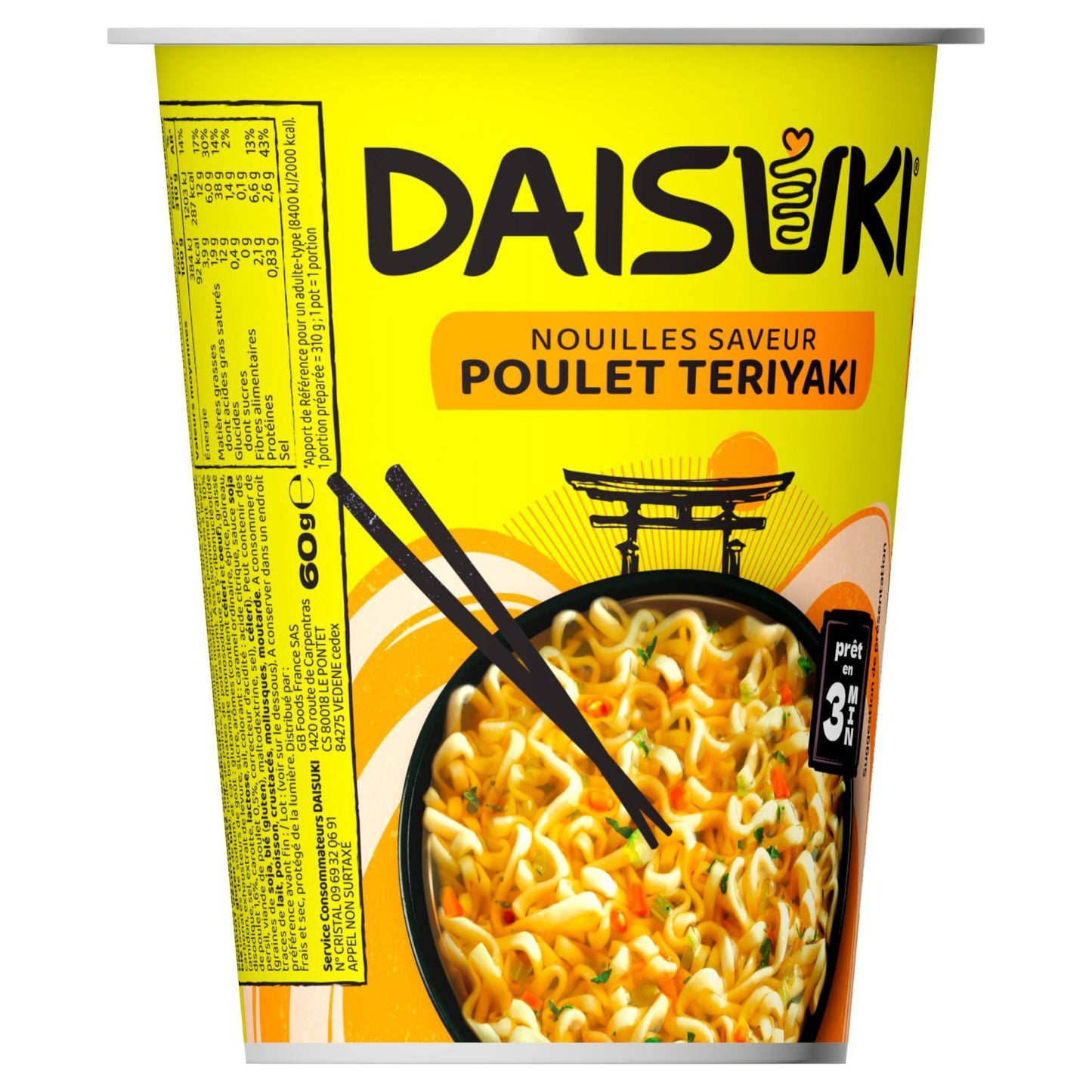 DAISUKI Teriyaki-Hühnernudeln