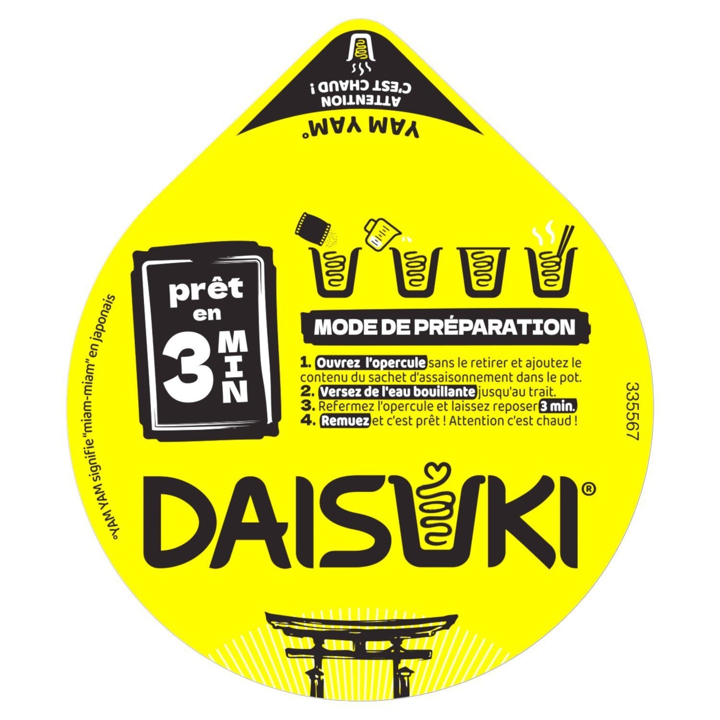 Nouilles Curry Piri Kara DAISUKI