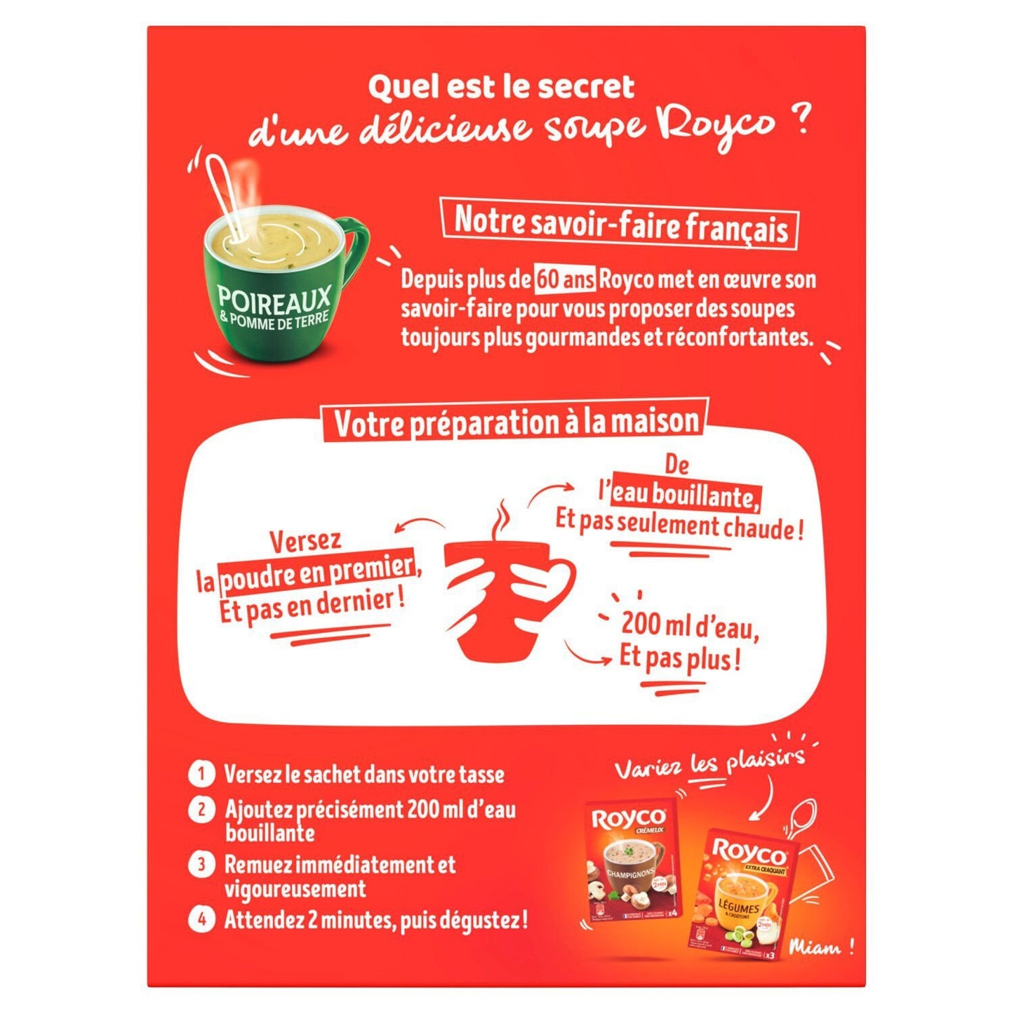 ROYCO Dehydrated Velvety Leek and Potato Soup