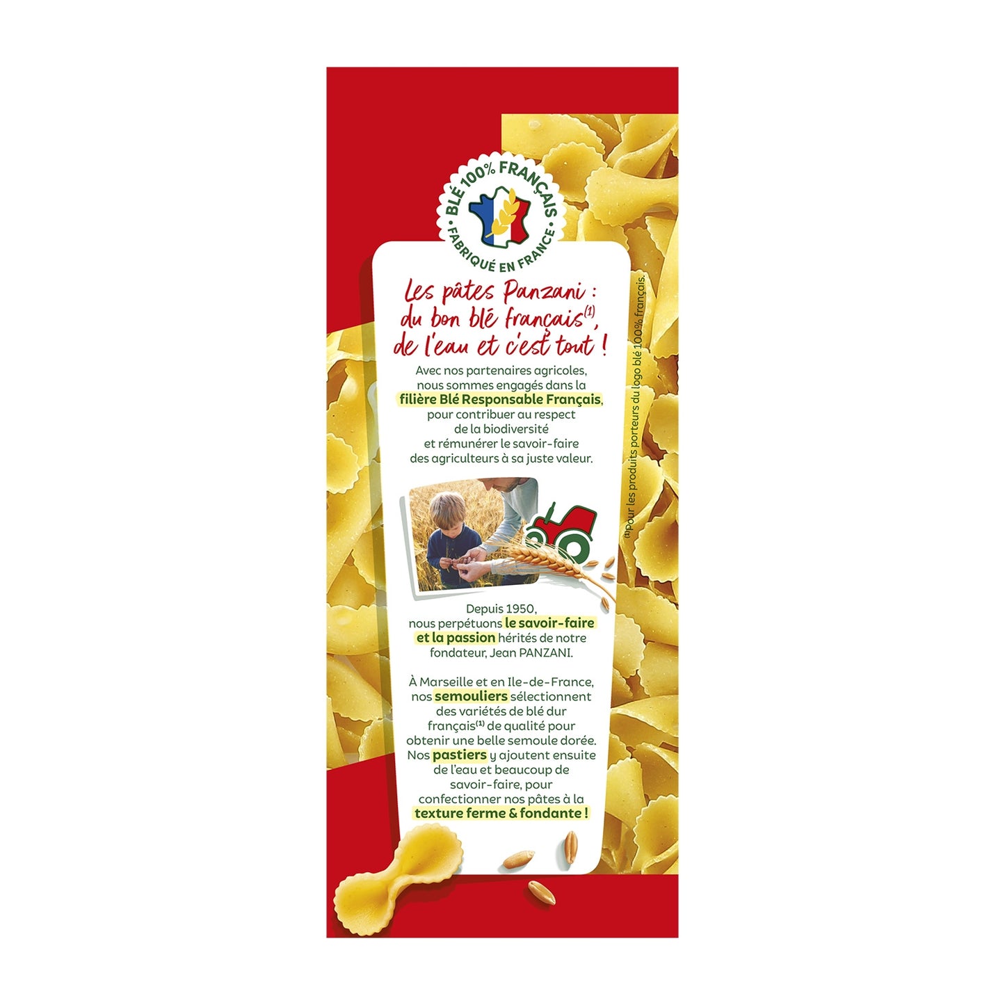 PANZANI Gansettes Pasta