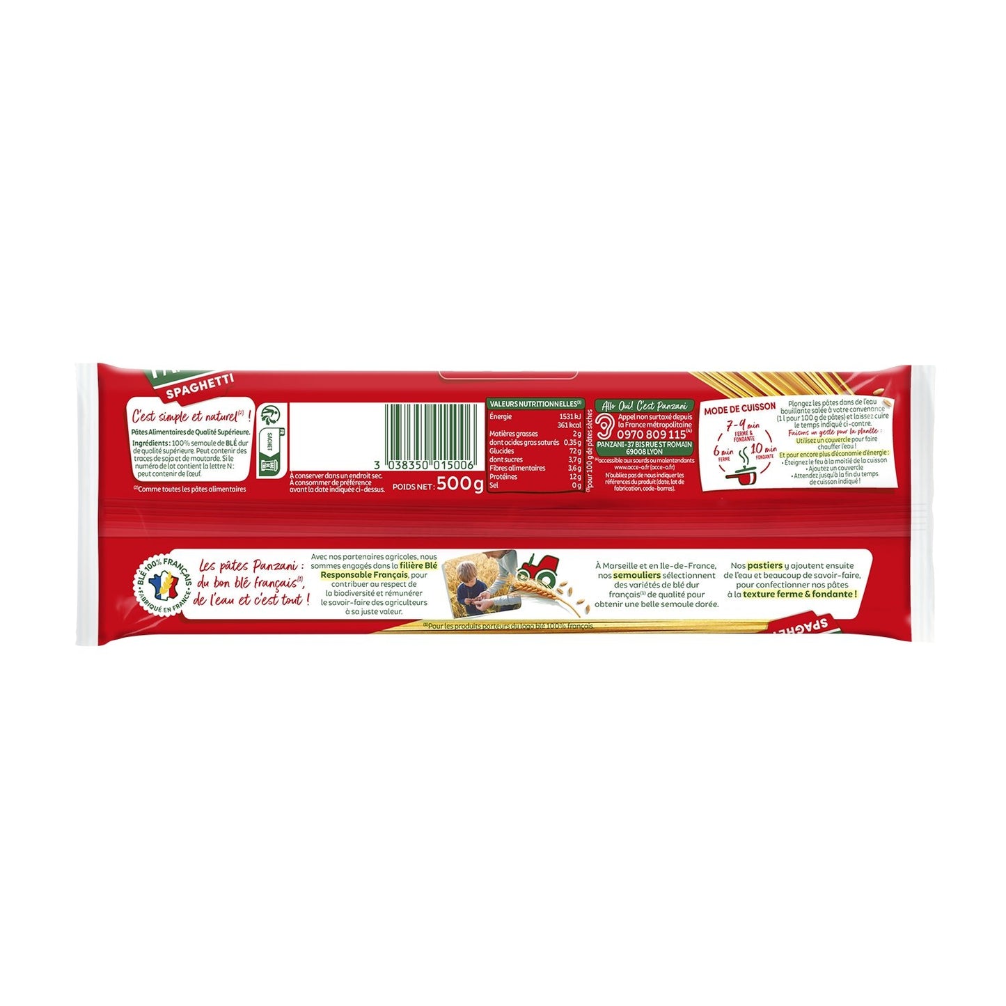 PANZANI Spaghetti Pasta