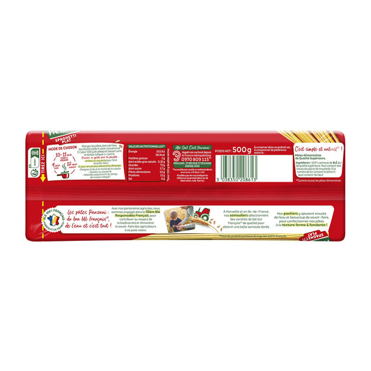 Spaghetti-Nudelgericht PANZANI