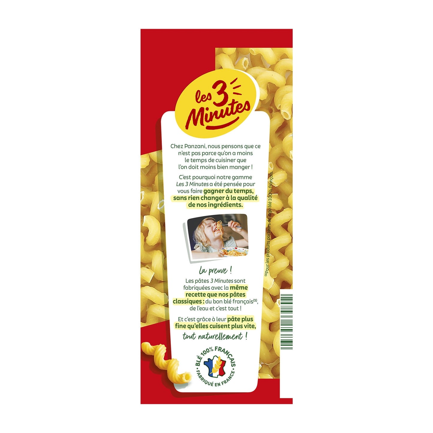 Serpentini-Pasta in 3 Minuten PANZANI