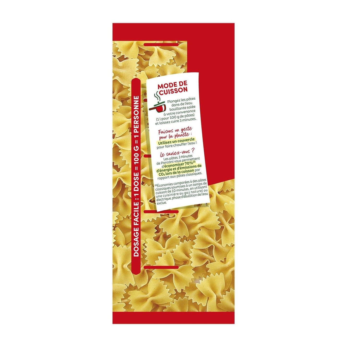 PANZANI 3-Minuten-Farfalle-Nudeln