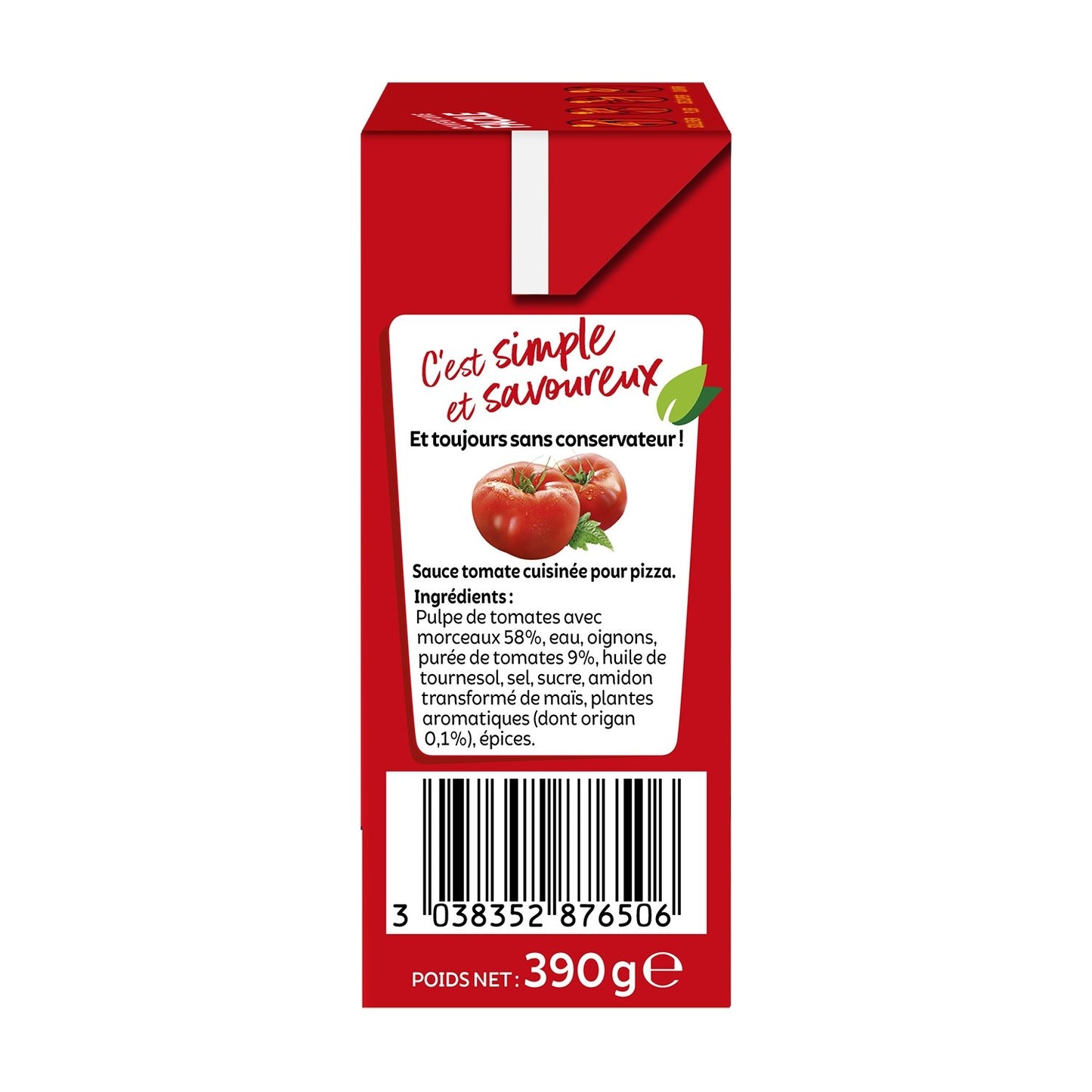 Tomapizza PANZANI Gekochte Tomatensauce für Pizza