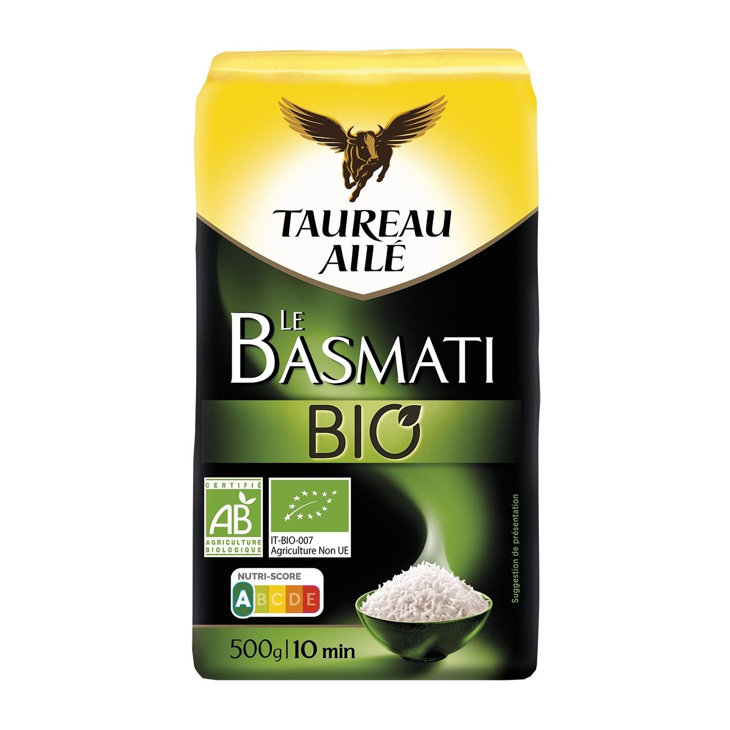 Organic Long Basmati Rice 10 Min BULL WING