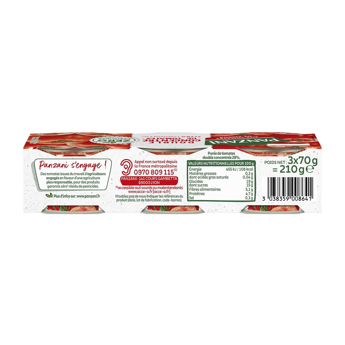 PANZANI Doppeltes Tomatenkonzentrat