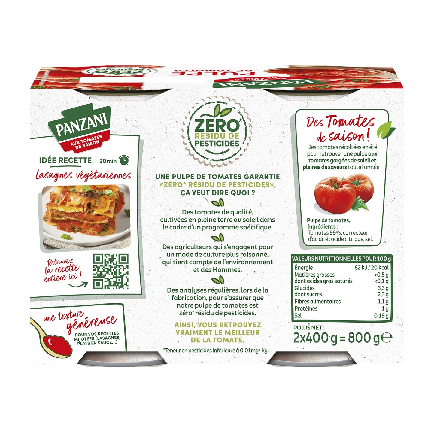 PANZANI Fine Tomato Pulp