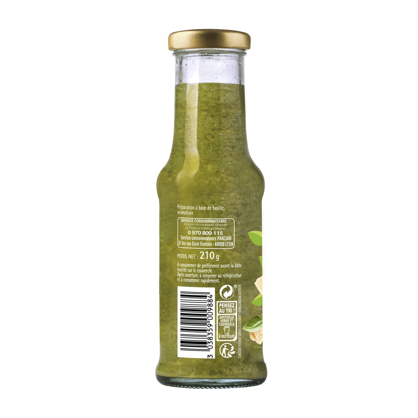 PANZANI Green Pesto Sauce