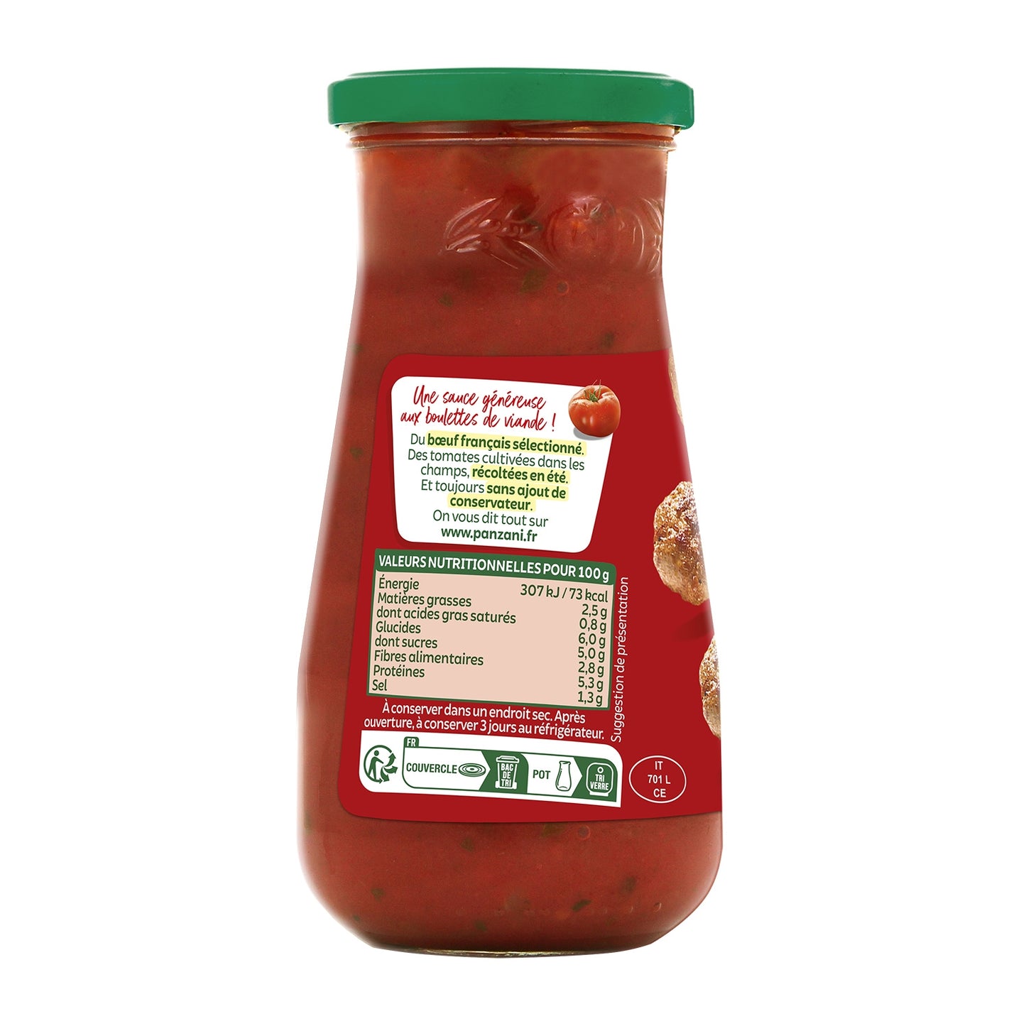 PANZANI Bolo Balls Bolognese-Sauce