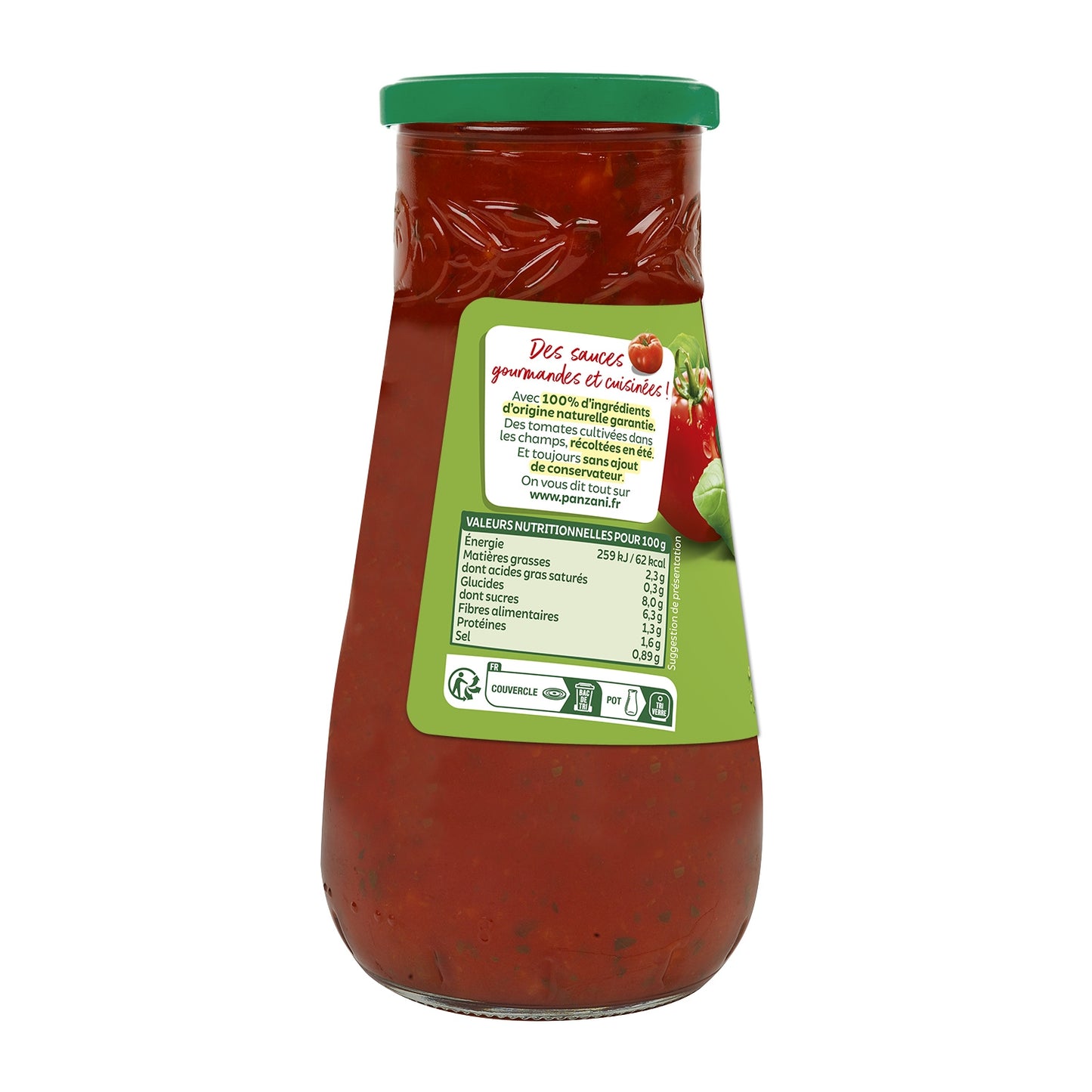 PANZANI Basilikum-Tomatensauce