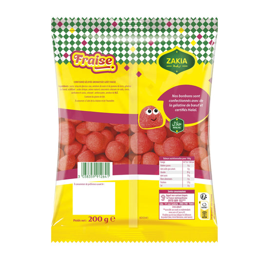 ZAKIA Halal Strawberry Candies