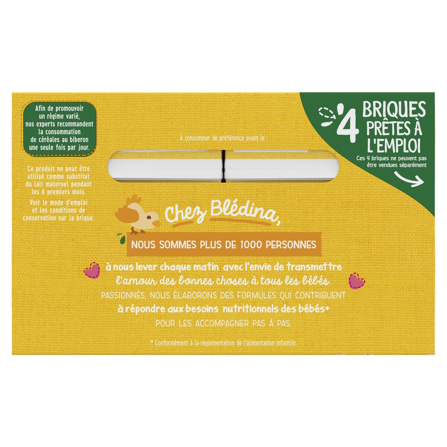 Céréales Bébé Dès 6 Mois Saveur Briochée Blédidej BLEDINA