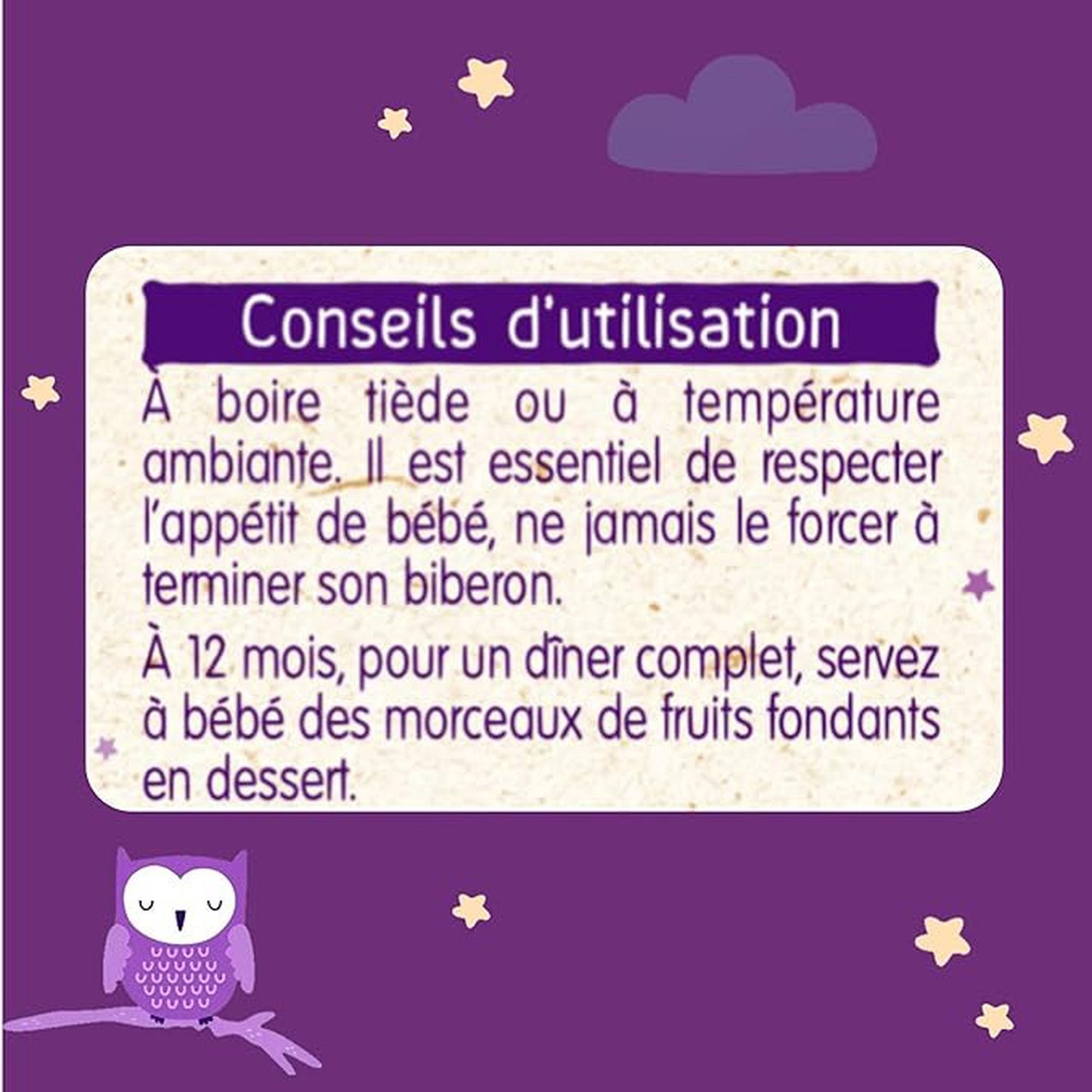 Evening Baby Milk and Cereals From 6 Months Carrot Flavor Blédiner BLEDINA