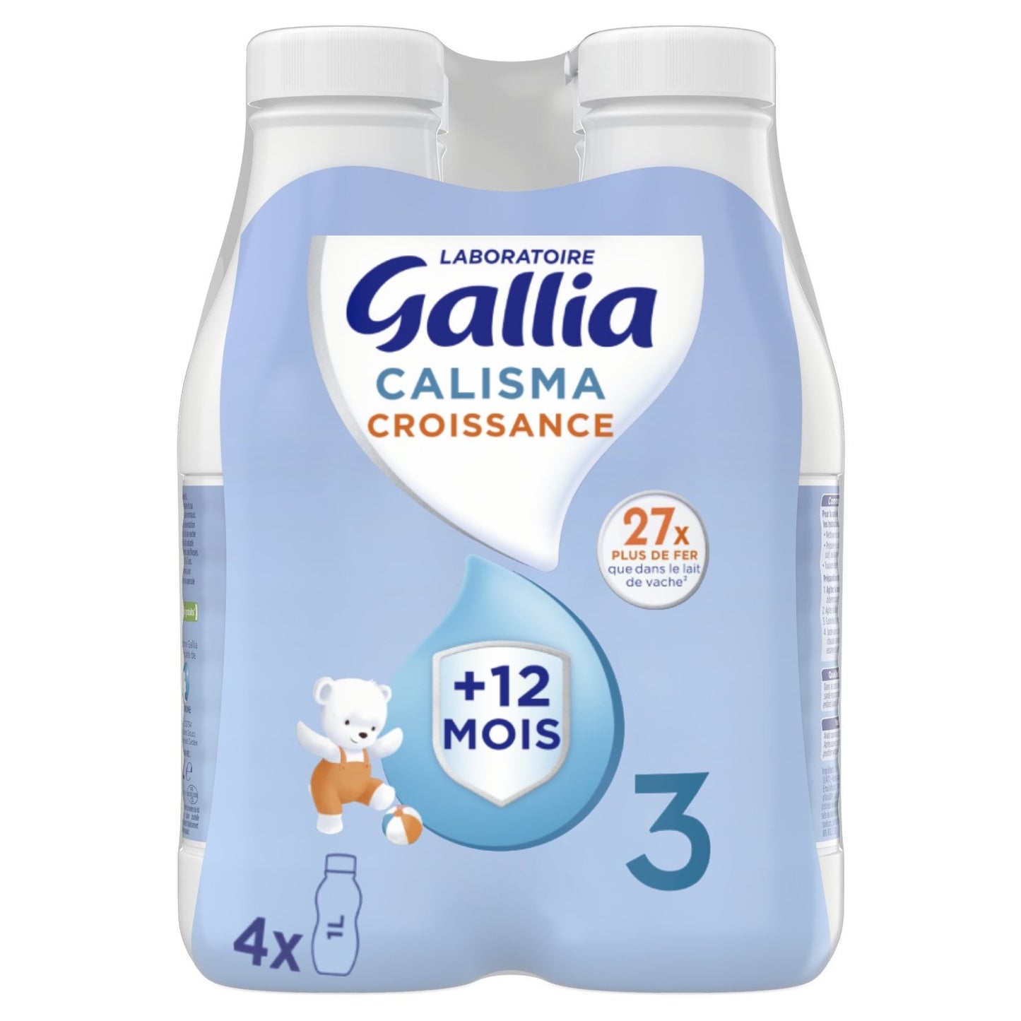 Calisma GALLIA Liquid Growth Baby Milk 3rd Age 12-36 Months