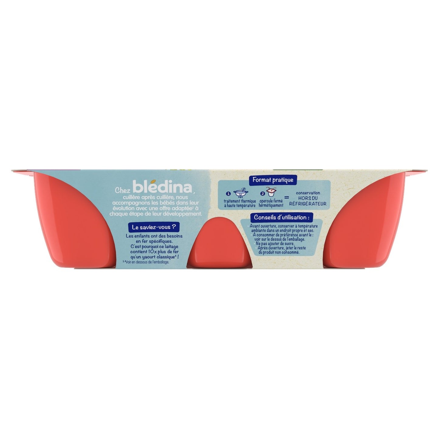 Dessert Lacté Bébé Dès 6 Mois Fraise Mini Lactés BLEDINA