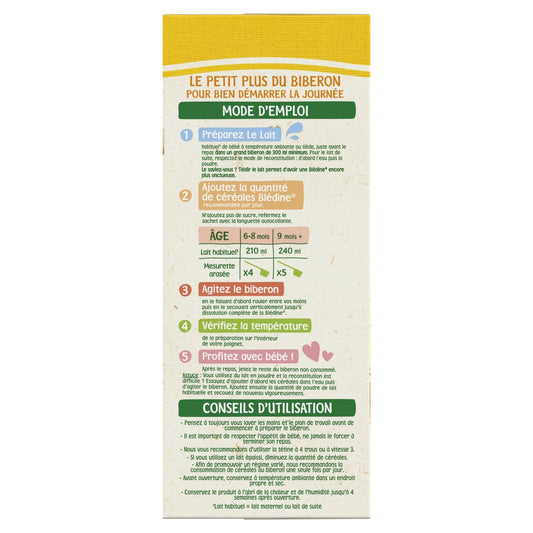 Baby Cereals from 6 Months Vanilla Flavor Blédine BLEDINA