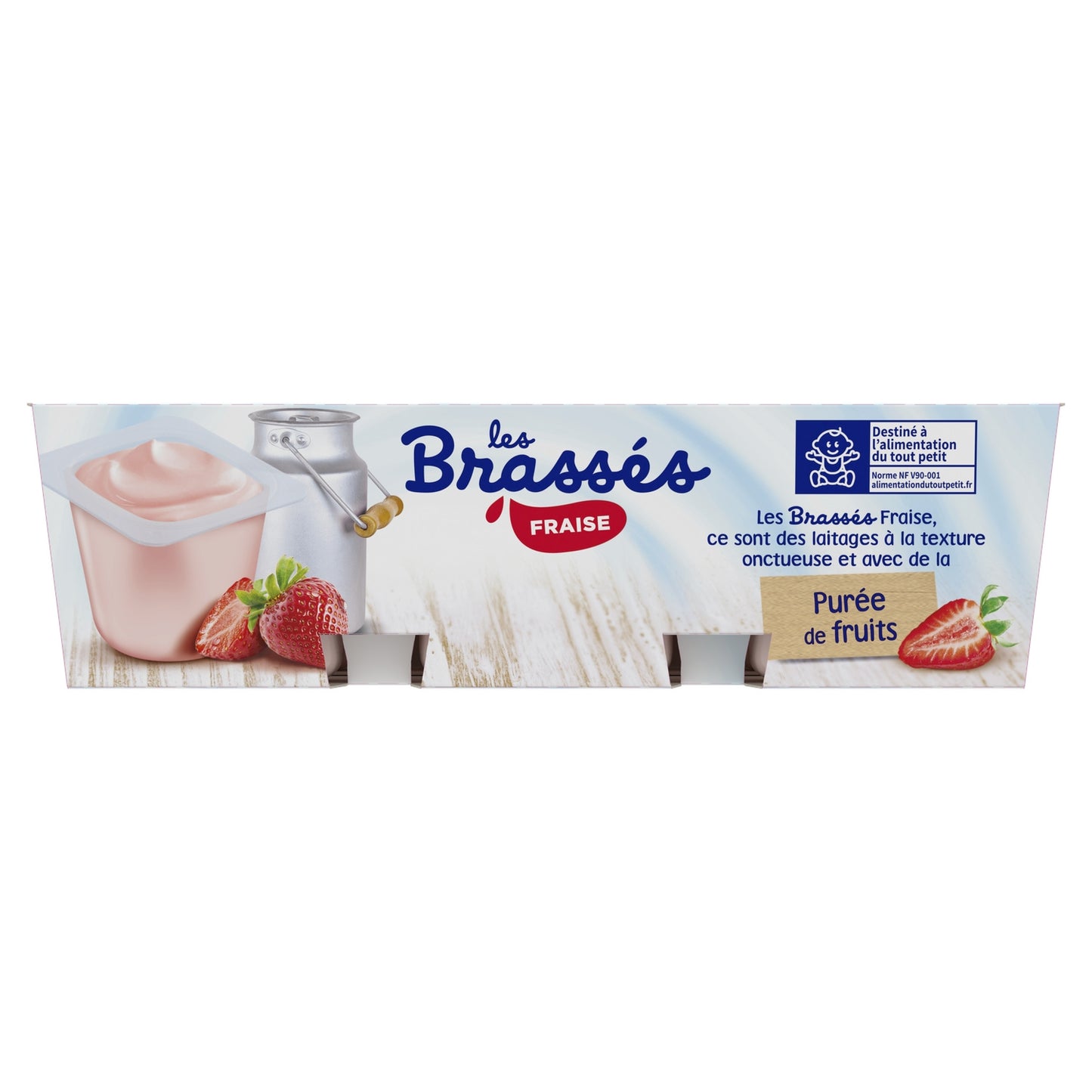 BLEDINA Strawberry Milk Dessert for Babies from 6 Months