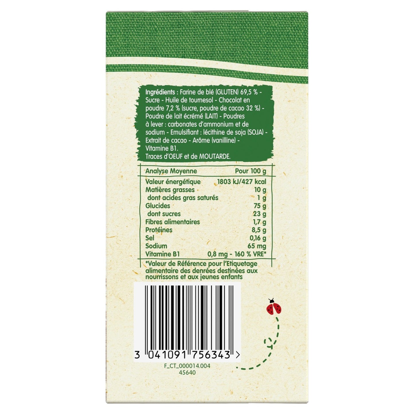 BLEDINA Chocolate Baby Biscuits from 12 Months