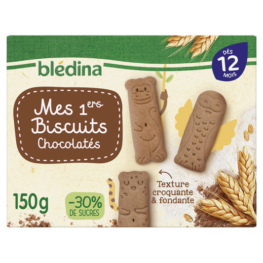 BLEDINA Chocolate Baby Biscuits from 12 Months