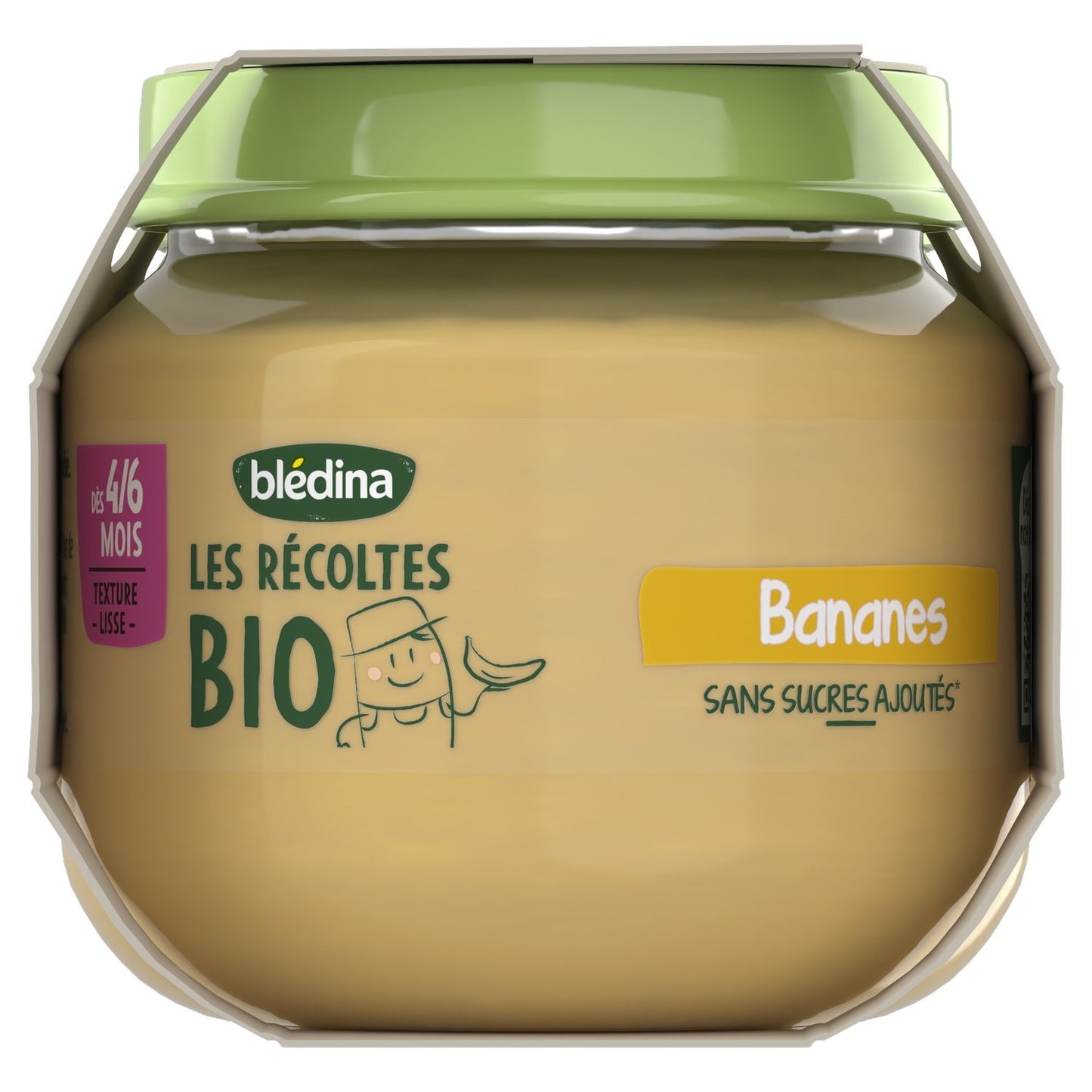 Organic Banana Puree From 4-6 Months BLEDINA