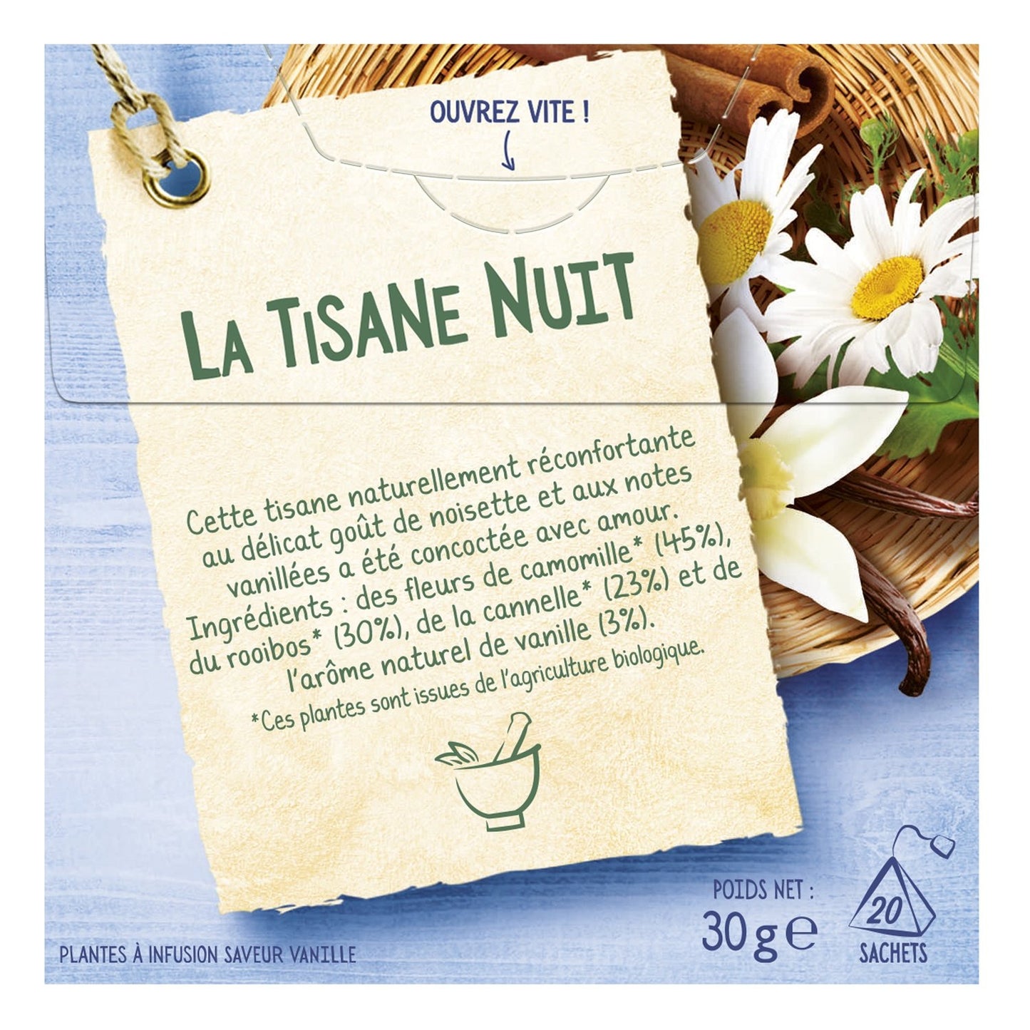 LA TISANIERE Organic Night Infusion