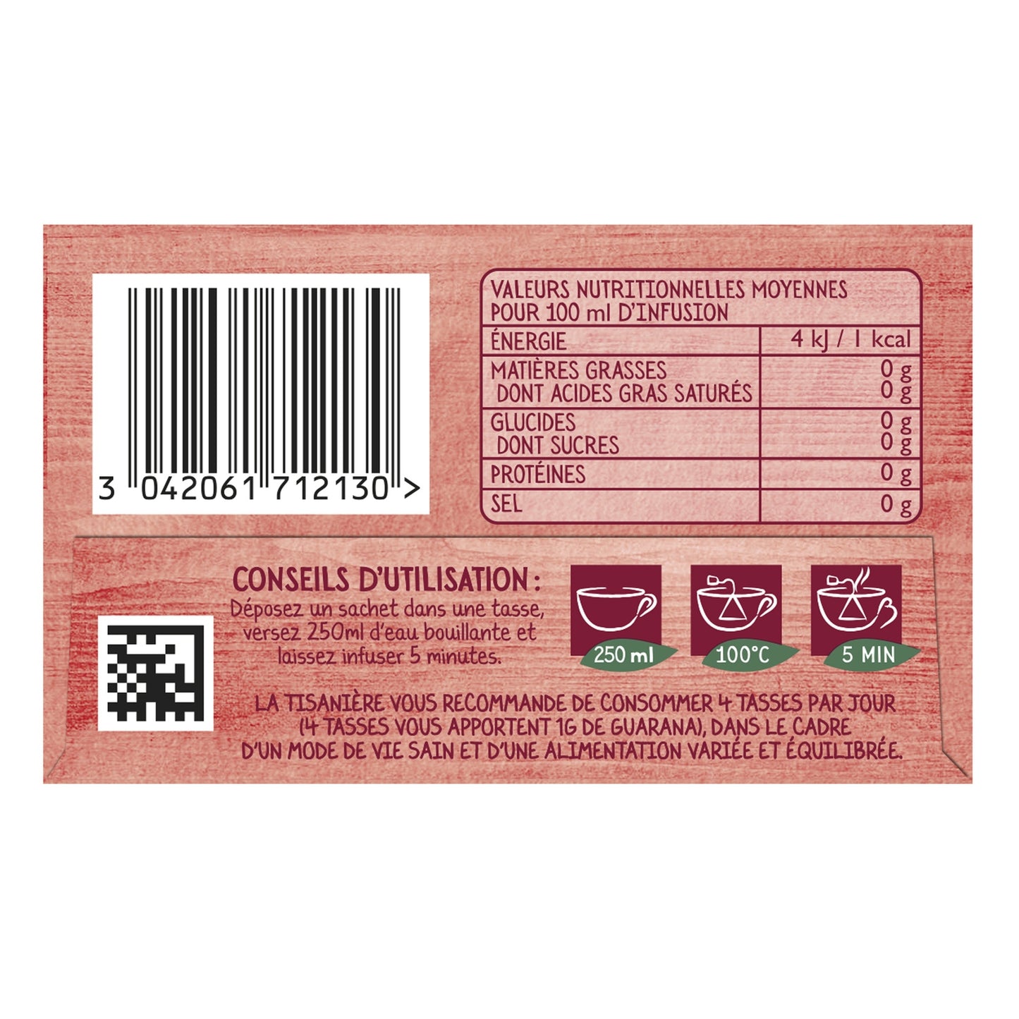 LA TISANIERE Organic Fat Burning Infusion