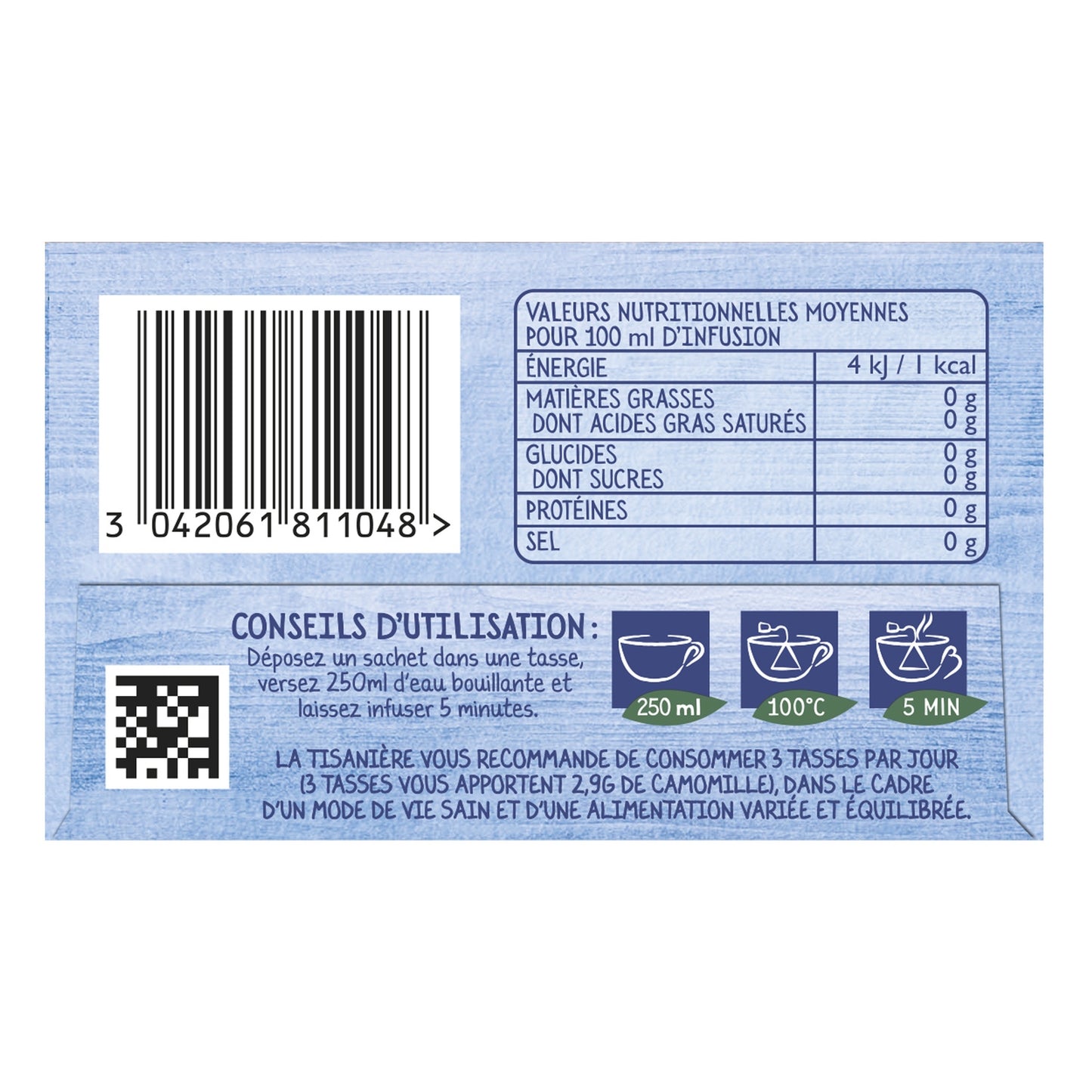 Infusion Bio Nuit Oranger LA TISANIERE