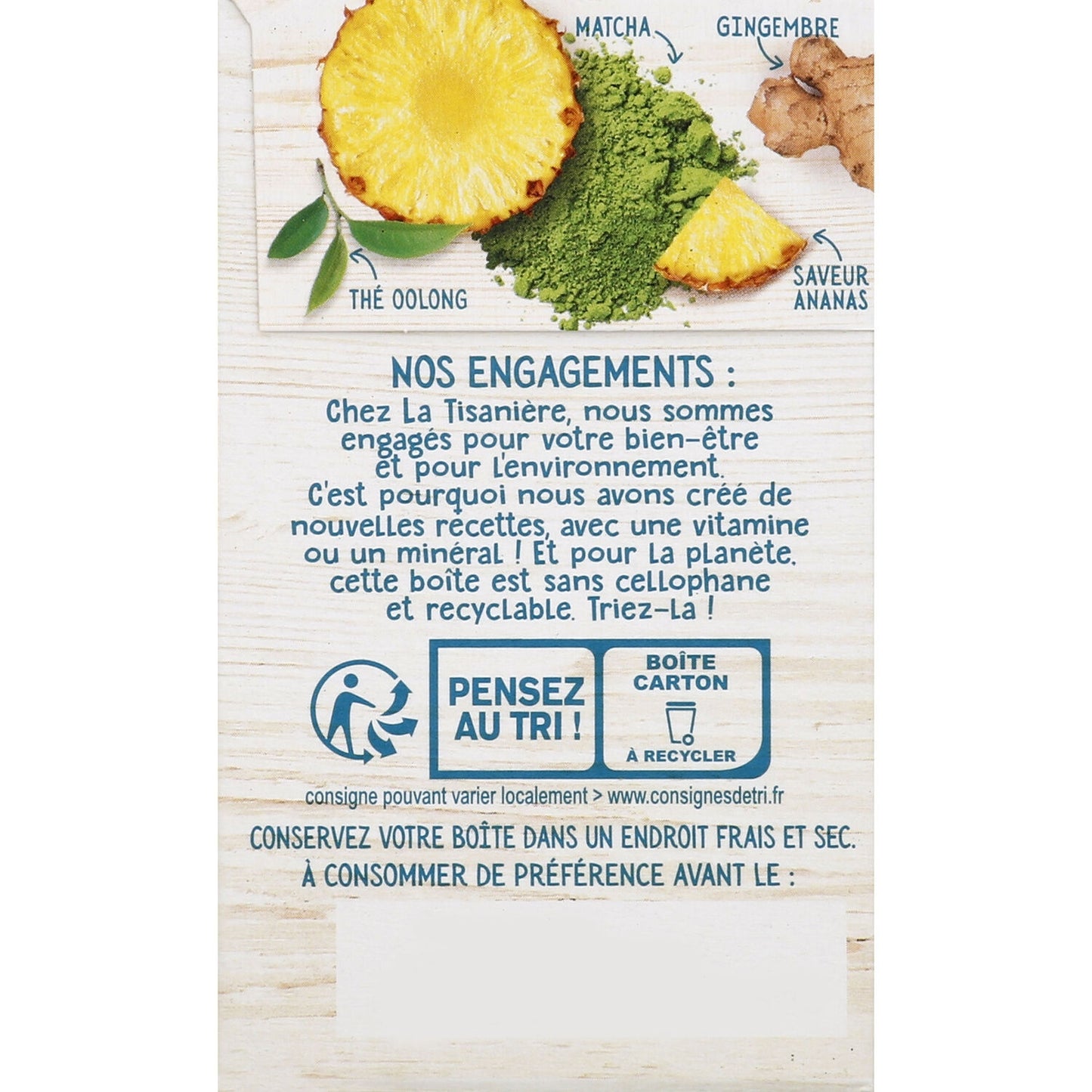 LA TISANIERE Manganese Matcha Tea