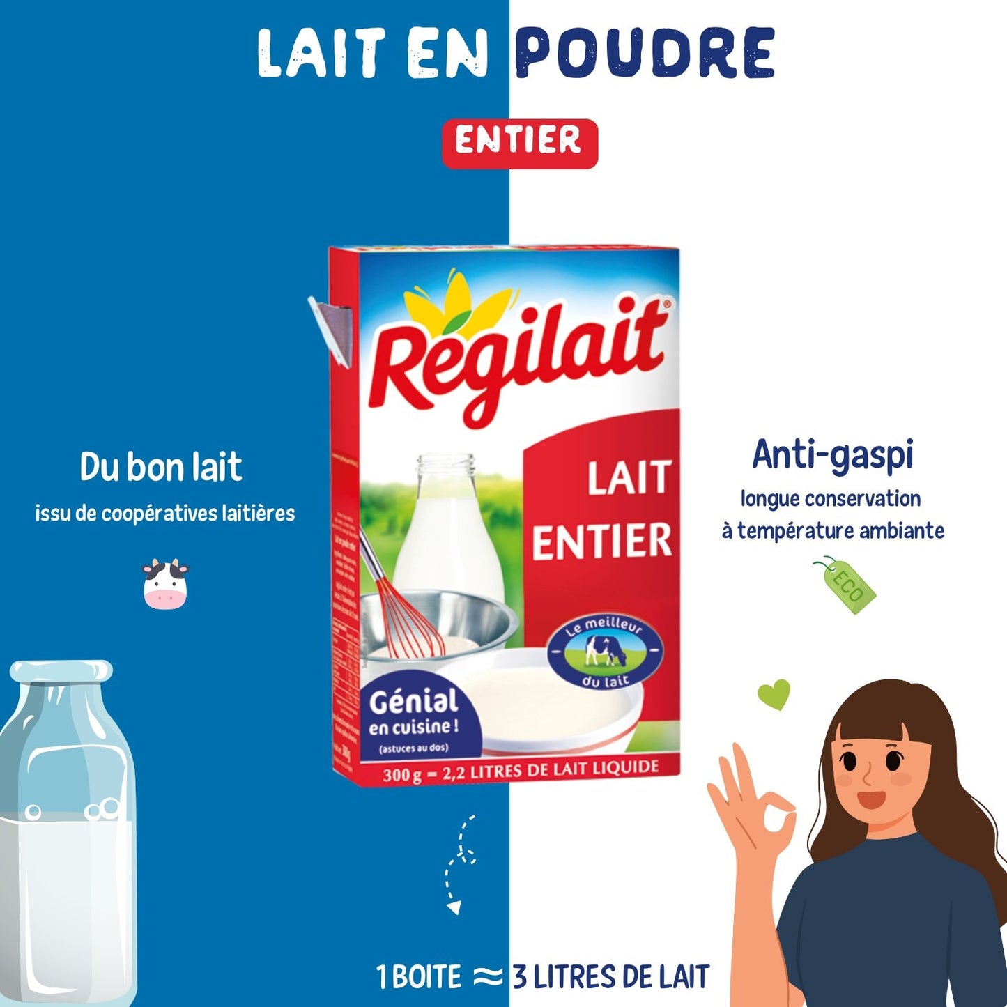REGILAIT Whole Powdered Milk