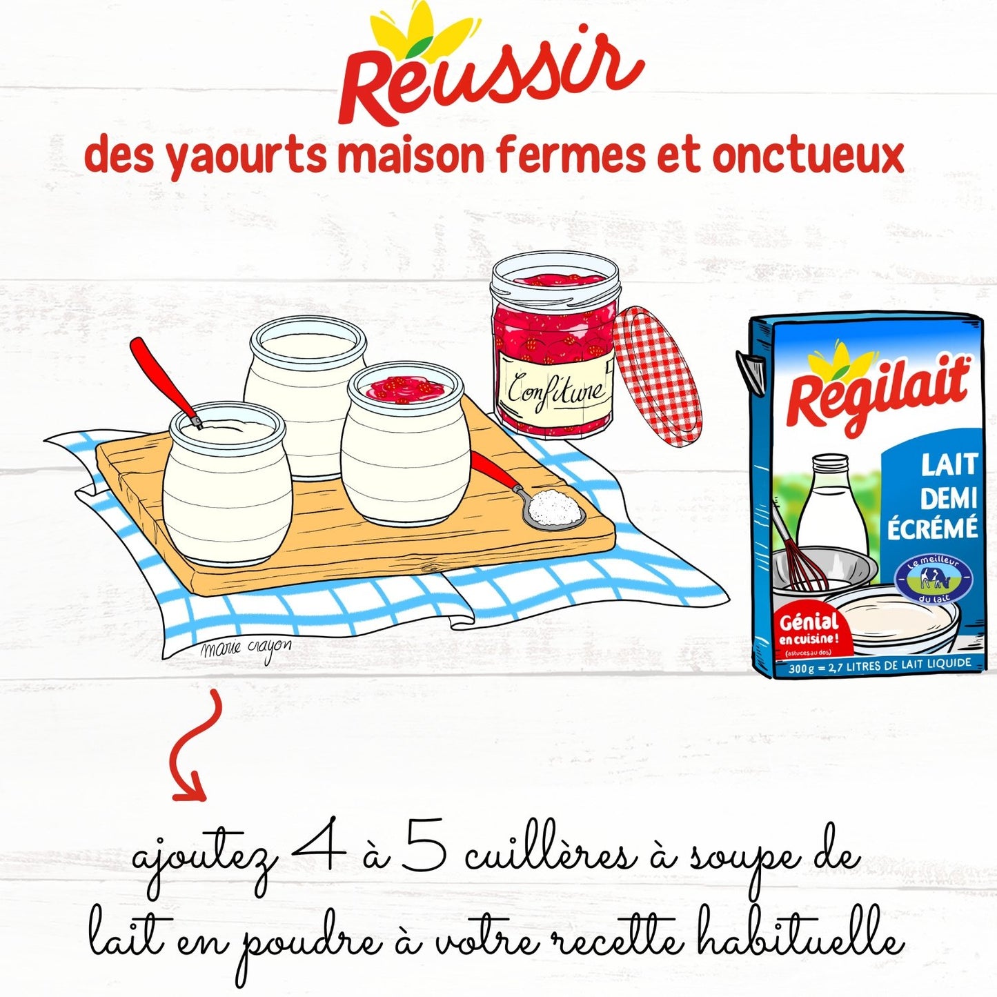 REGILAIT Semi-Skimmed Powdered Milk